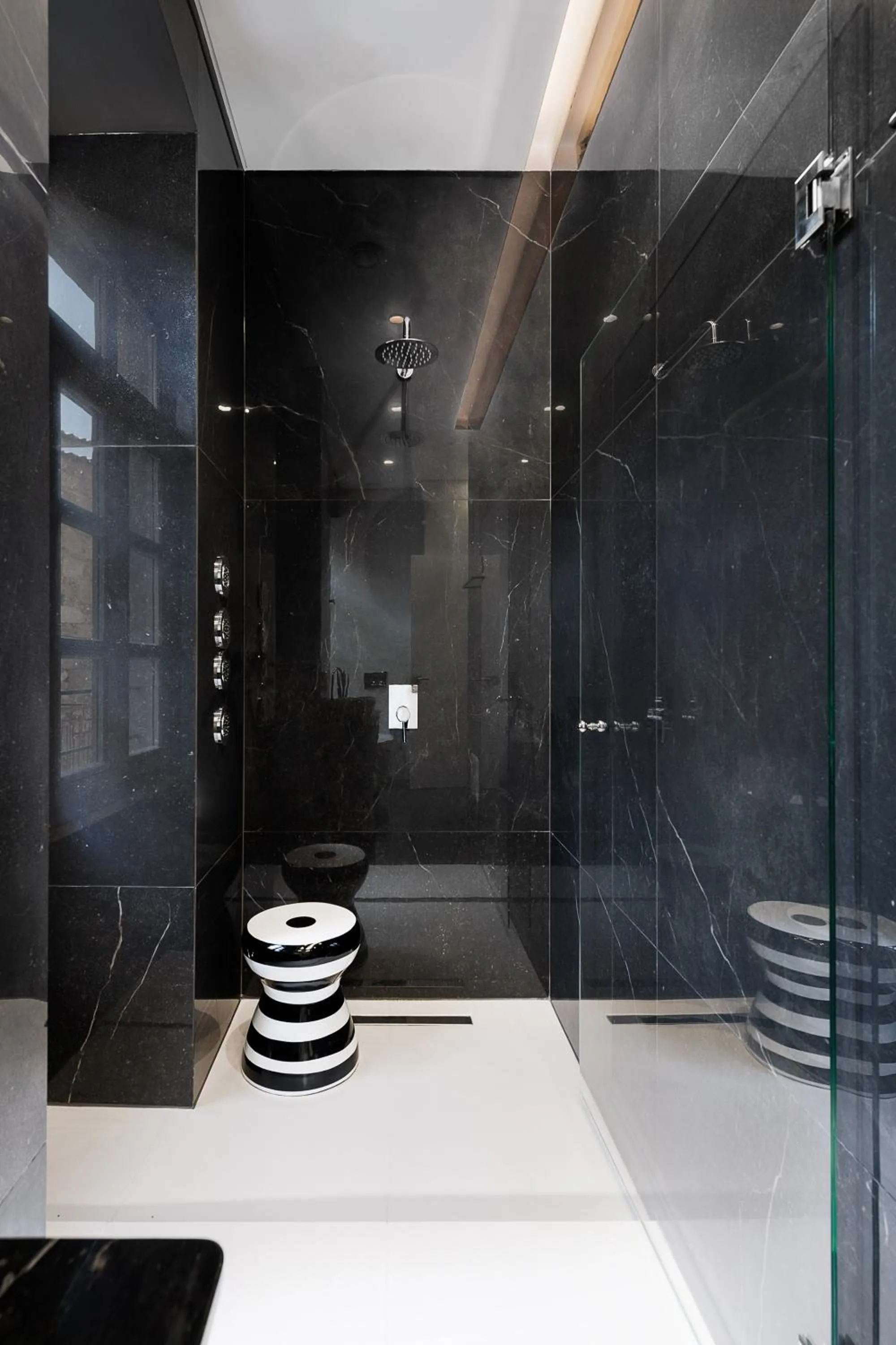 Shower in Malmo Historic Hotel