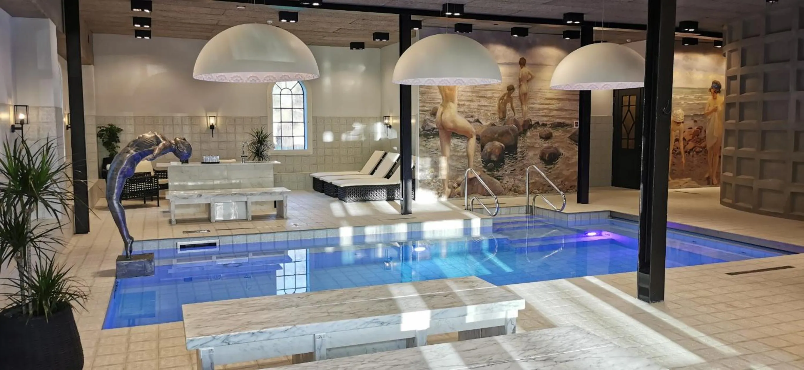Swimming pool in Hotel 1622 - Spa, Hotell & Konferens