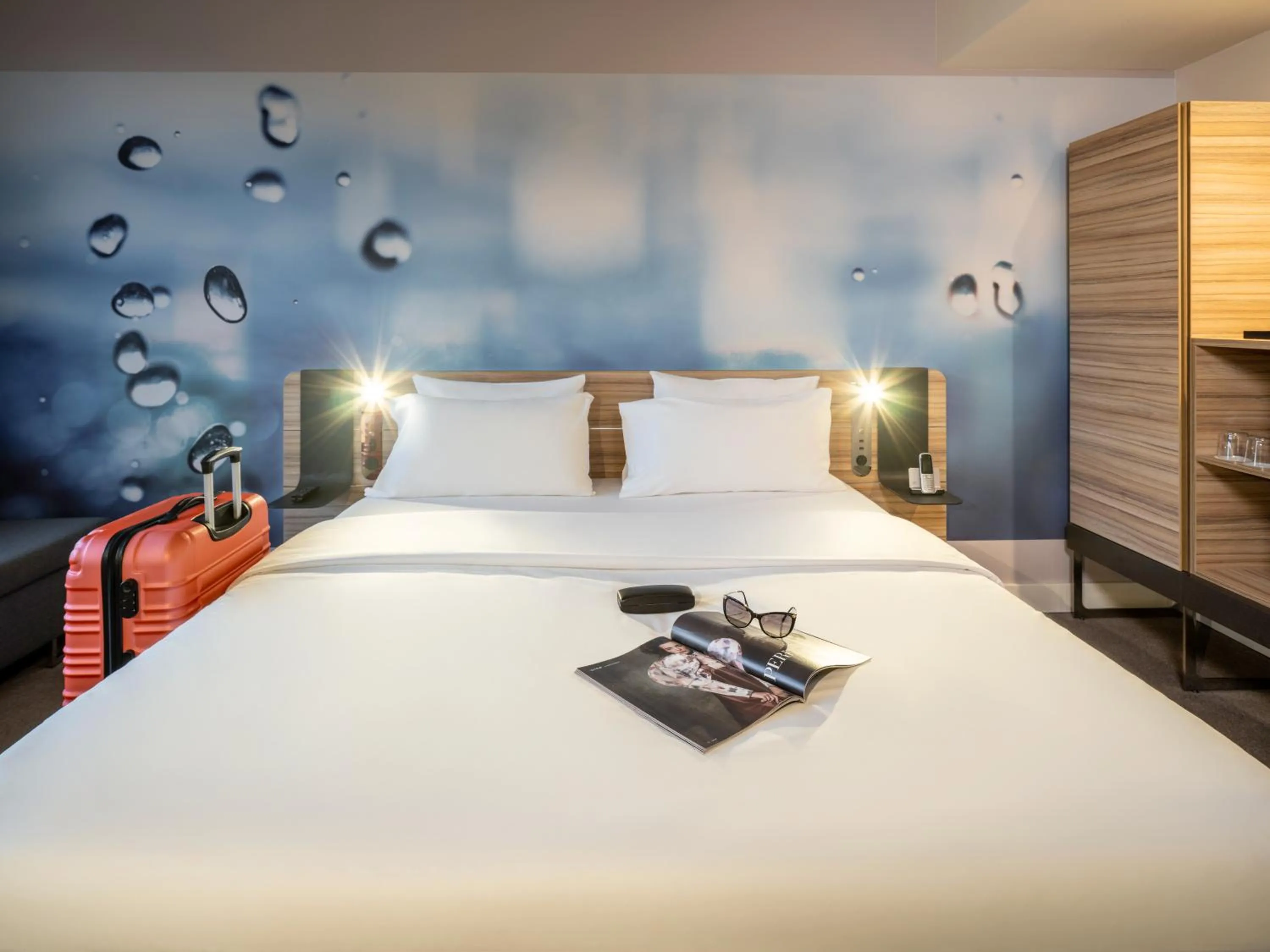 Bed in Novotel Wien City