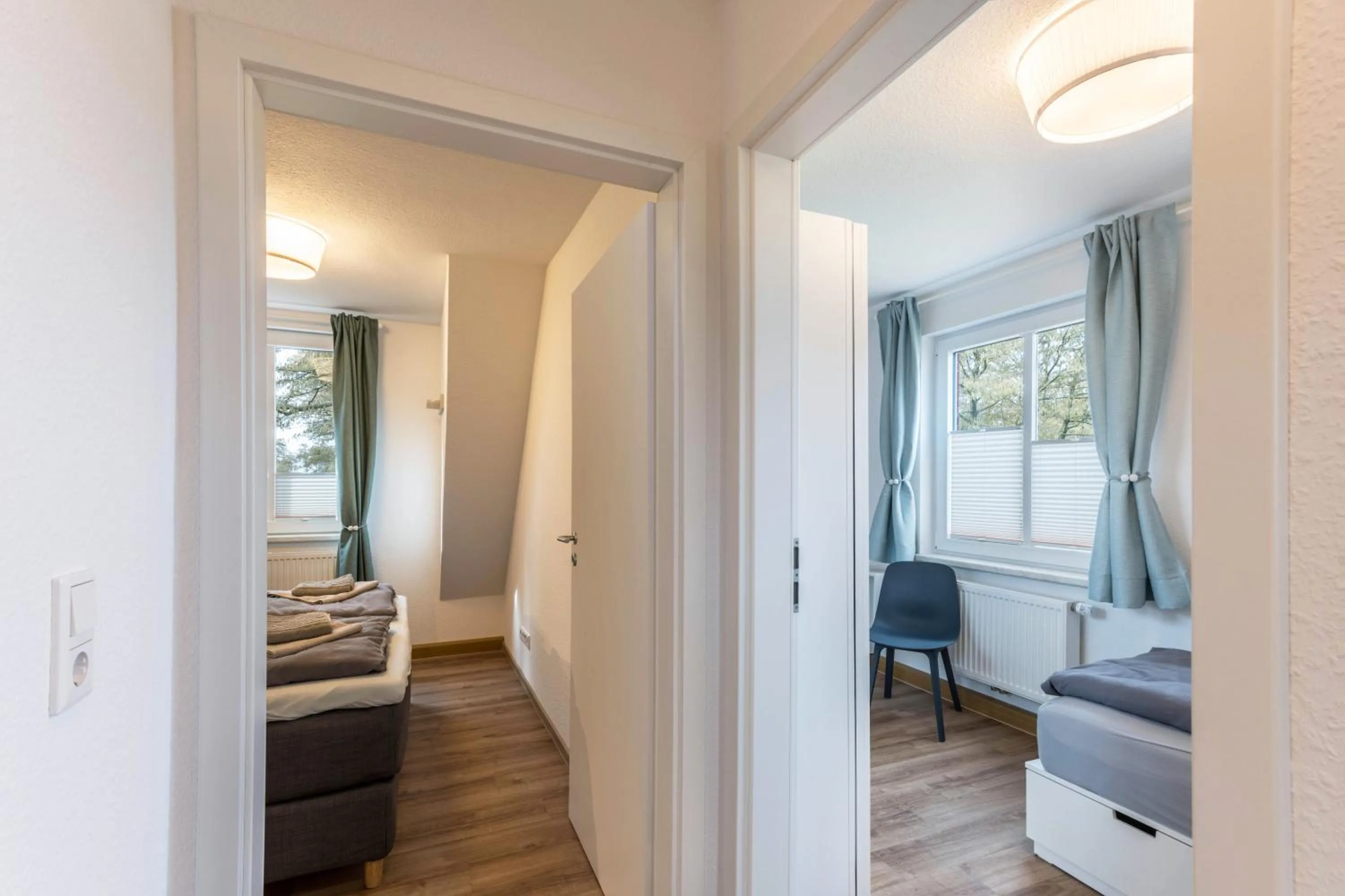 Living room, Bed in Haus Hein Mück