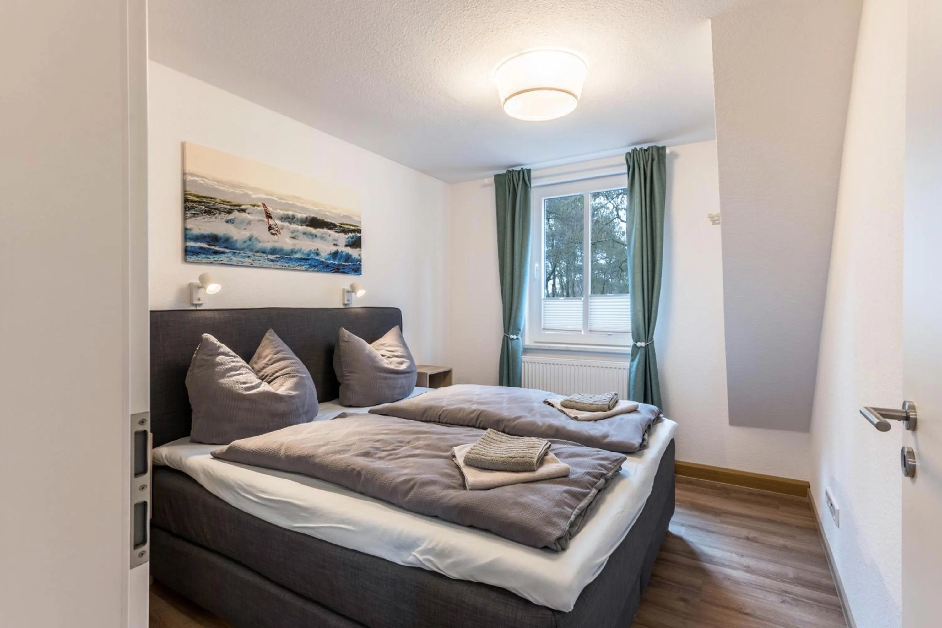 Living room, Bed in Haus Hein Mück