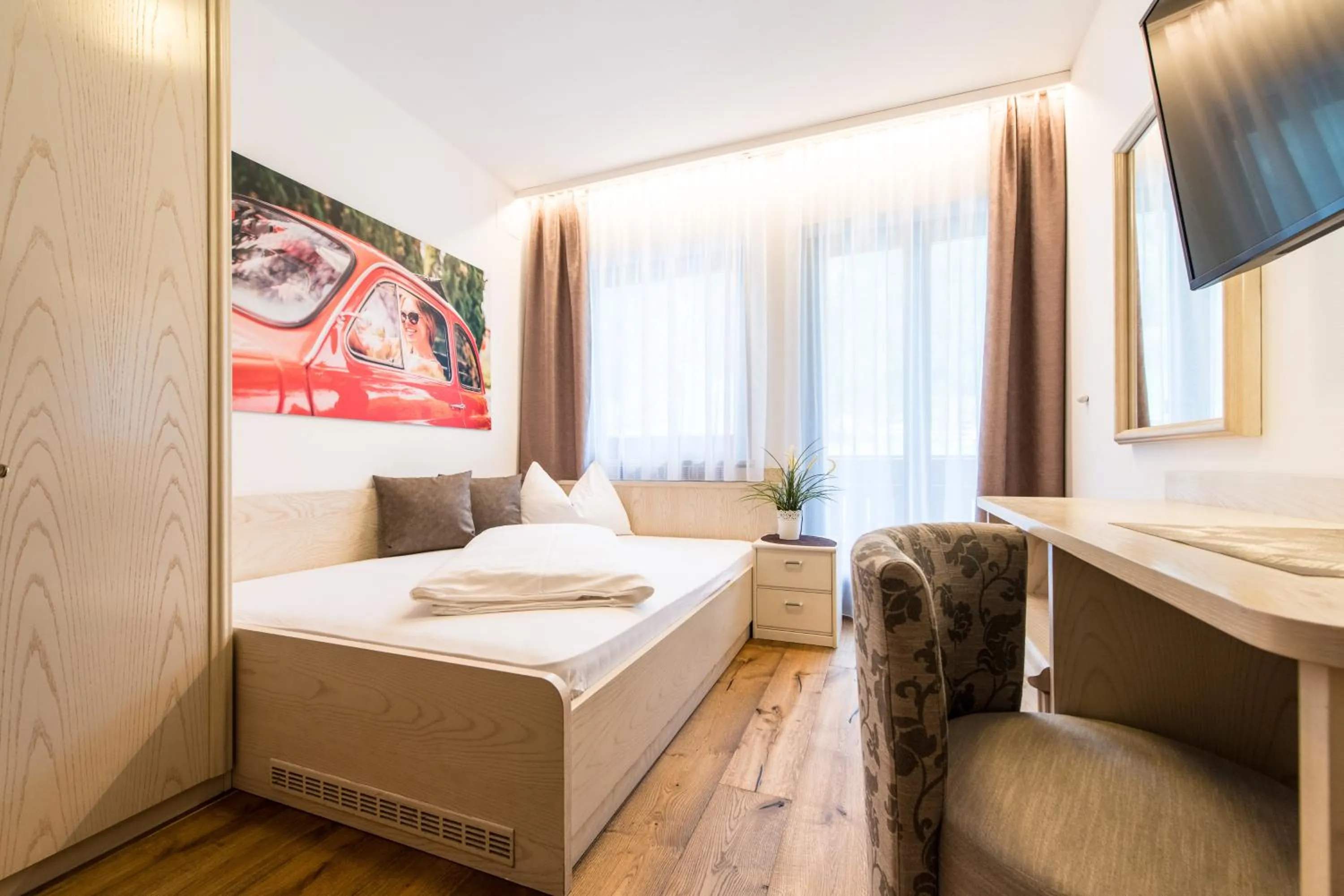 Bed in Hotel Sigmunderhof