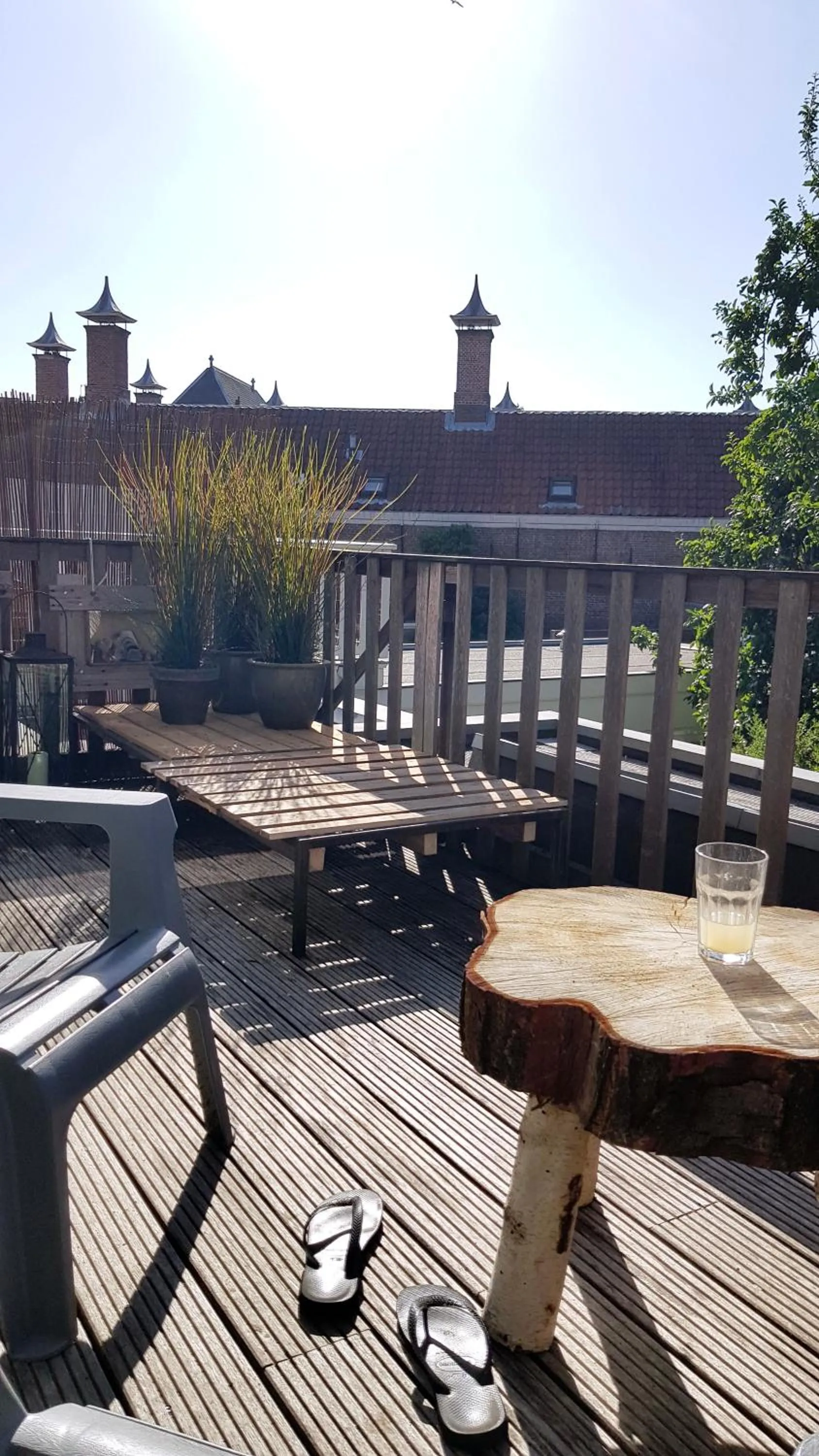 Balcony/Terrace in RiverSide Suite - Haarlem City Centre