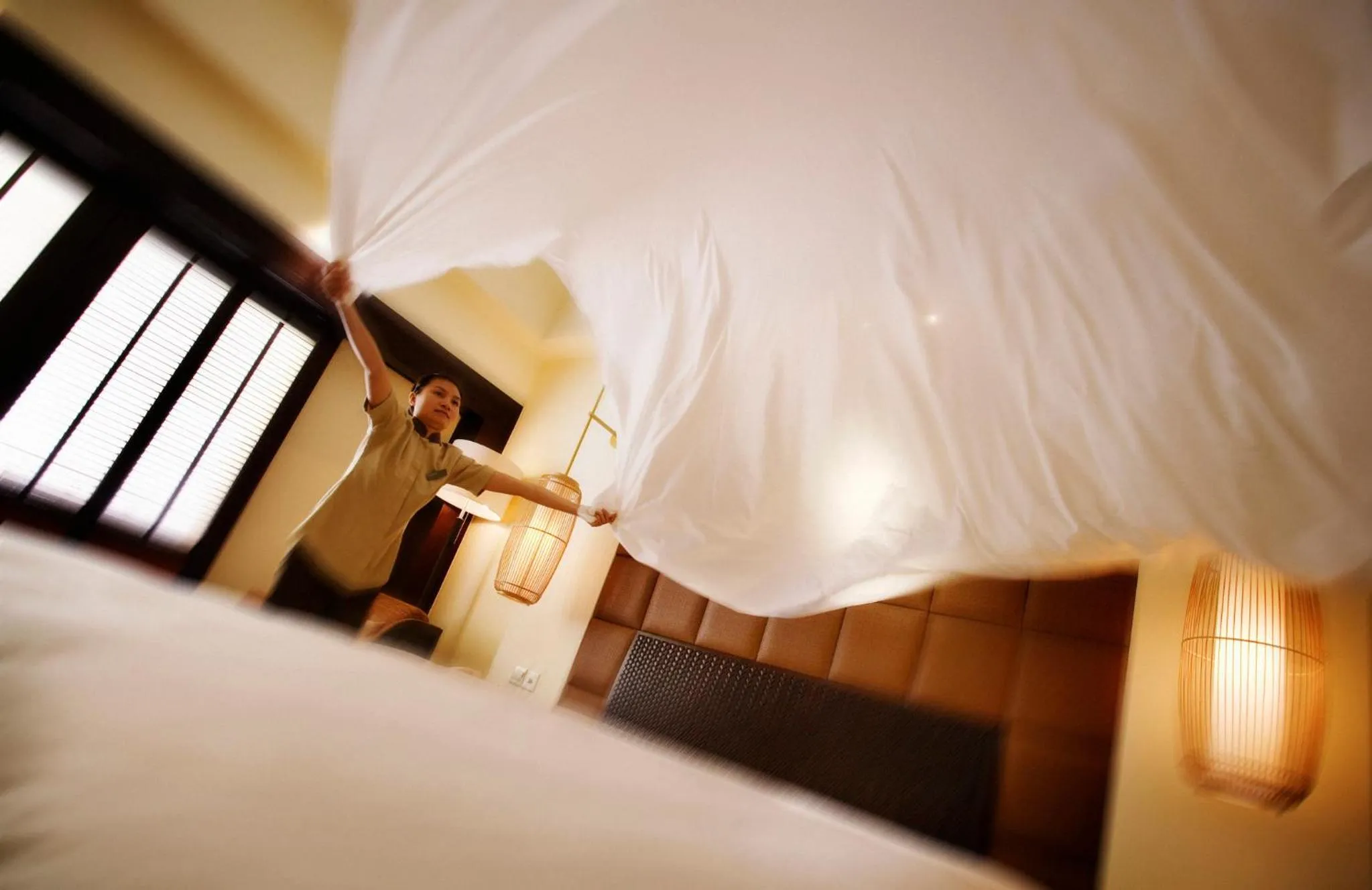 Photo of the whole room, Bed in InterContinental Hanoi Westlake by IHG