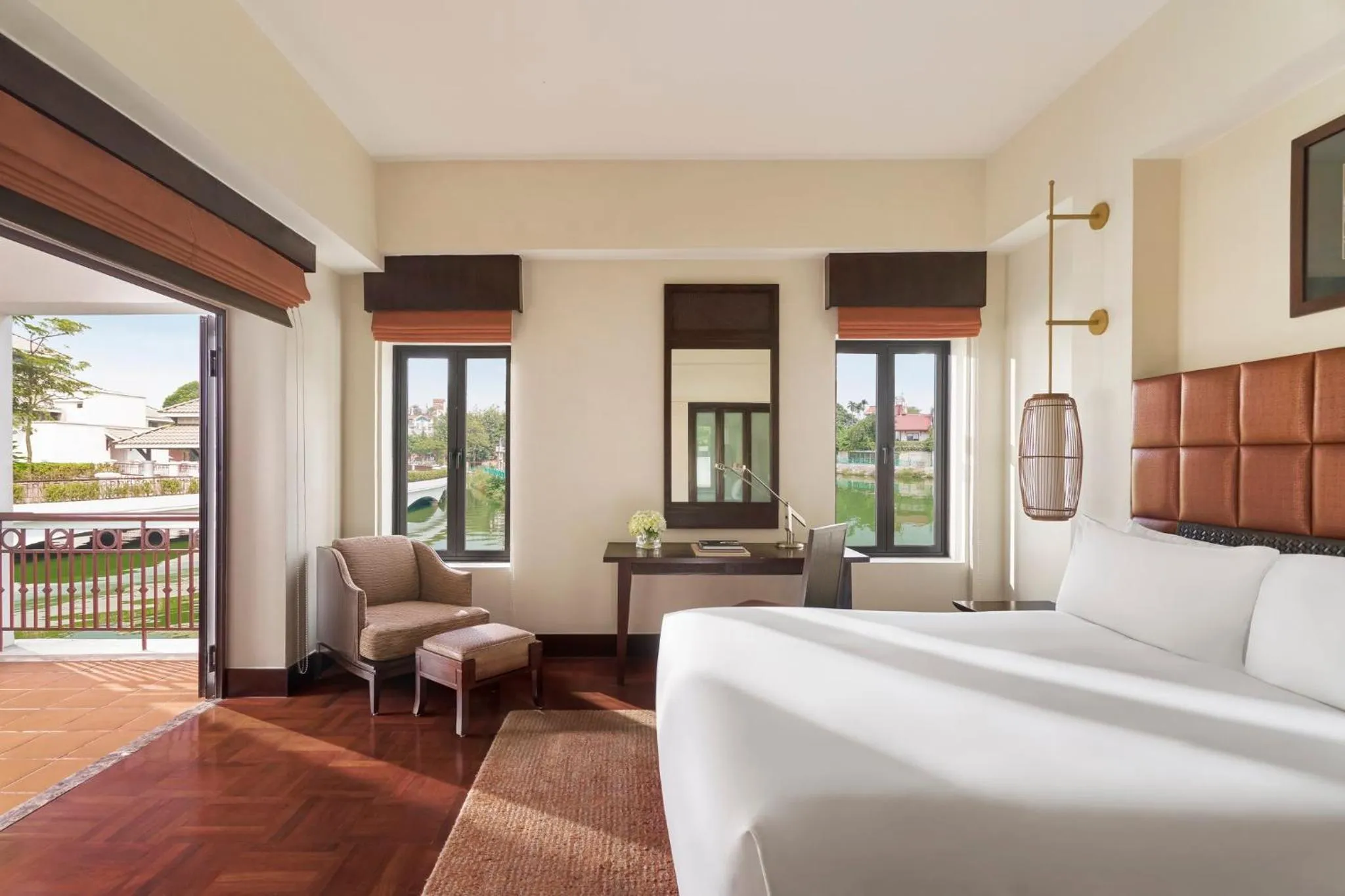 Photo of the whole room, Bed in InterContinental Hanoi Westlake by IHG