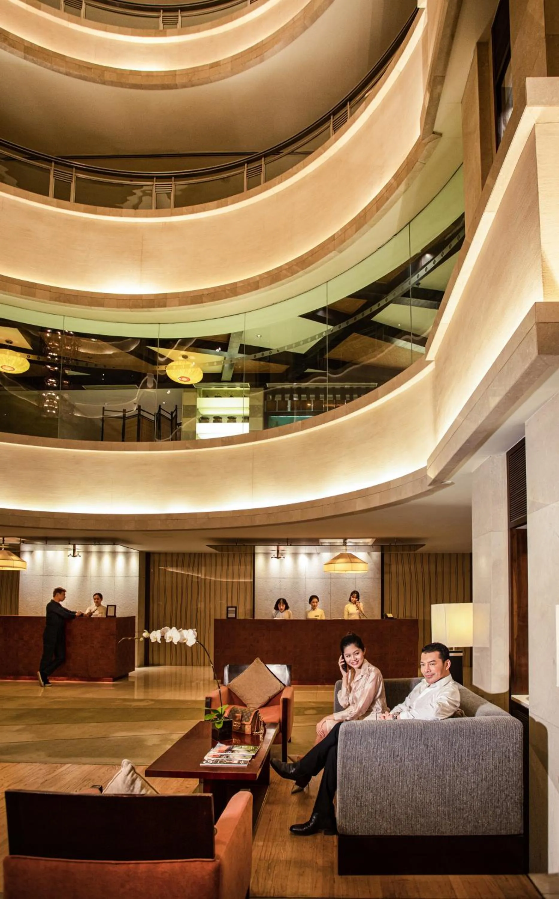 Lobby or reception in InterContinental Hanoi Westlake by IHG