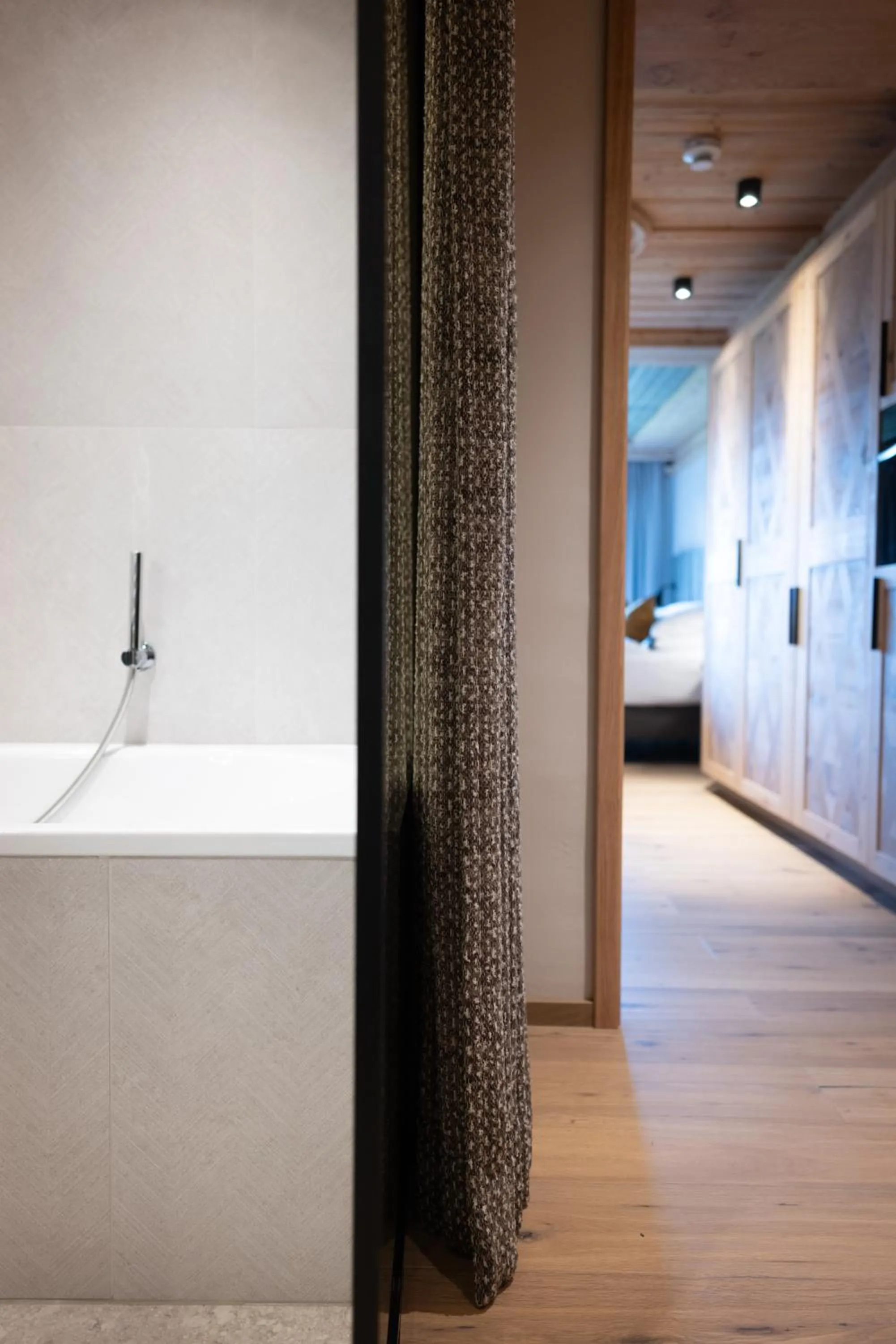 Bed in Hotel Winterbauer