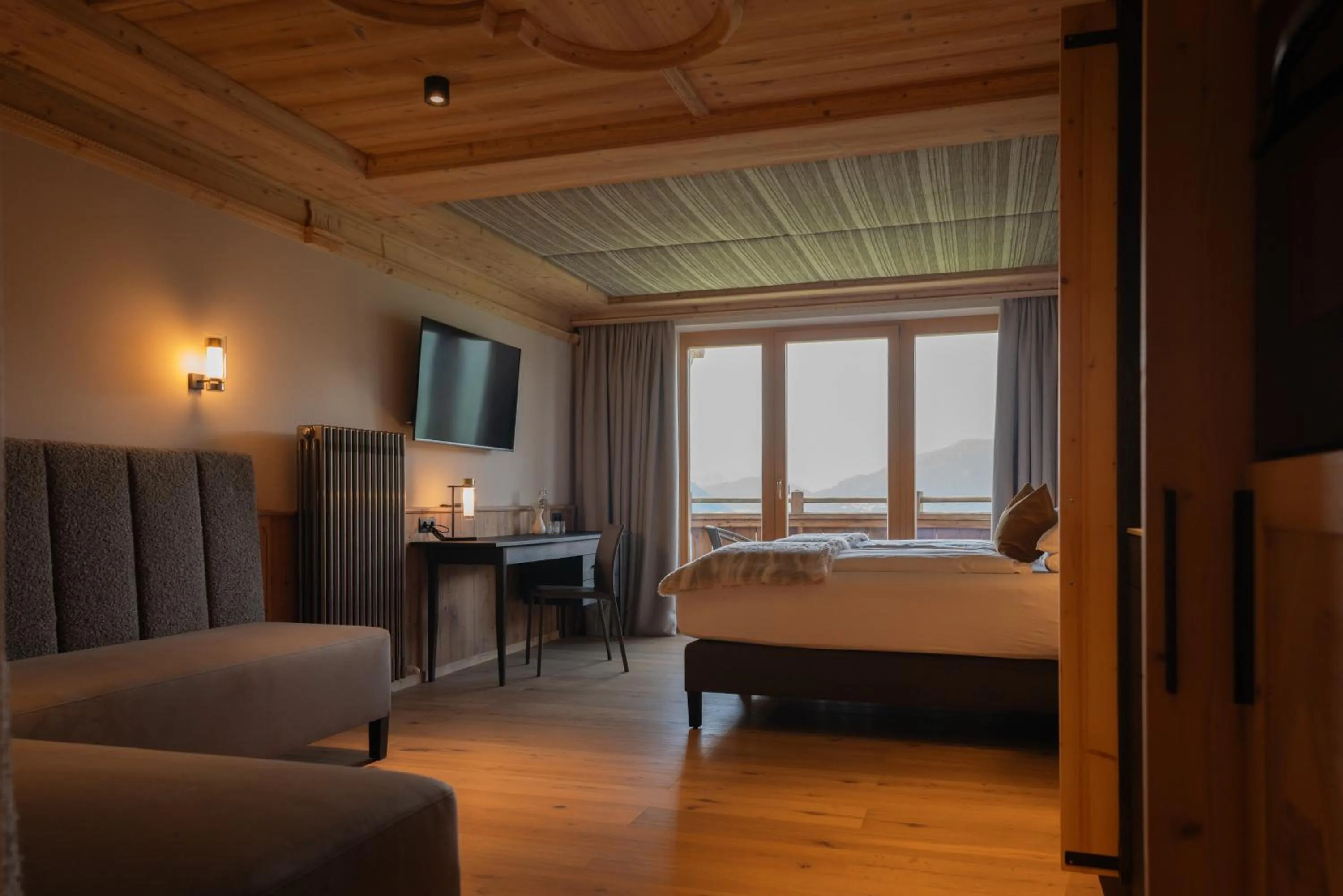 Bed in Hotel Winterbauer