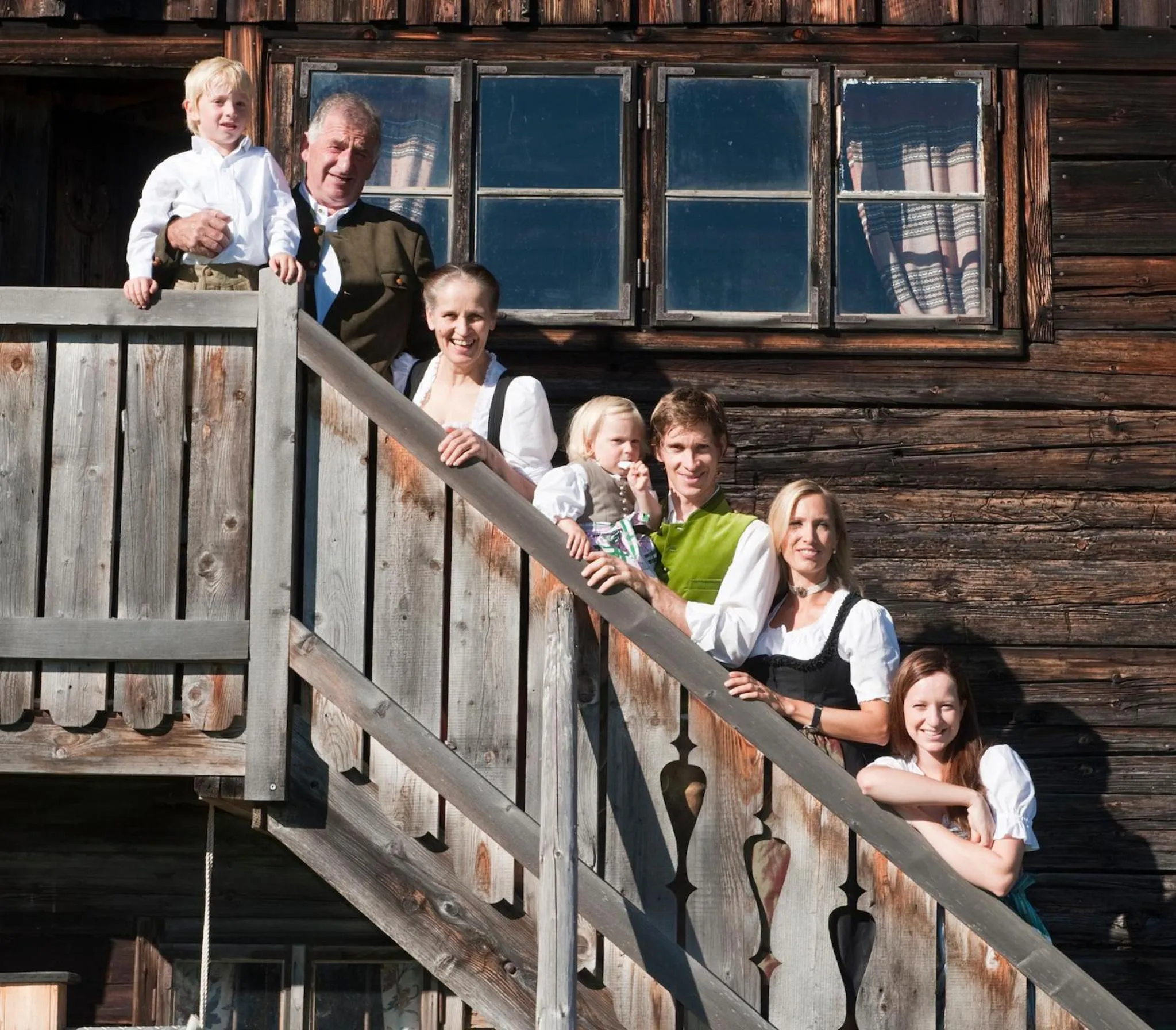 young children in Hotel Winterbauer