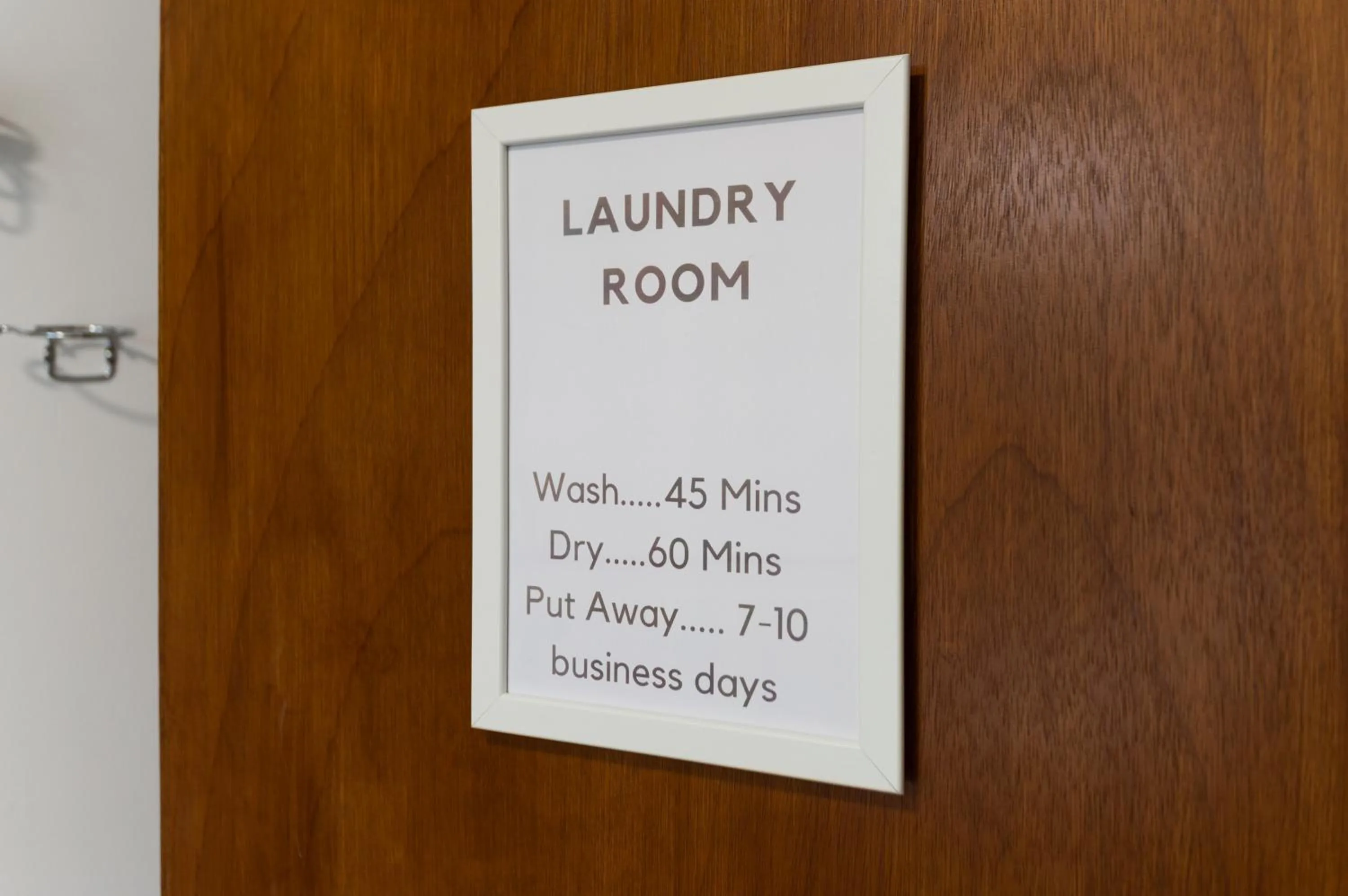 Area and facilities in Copper House