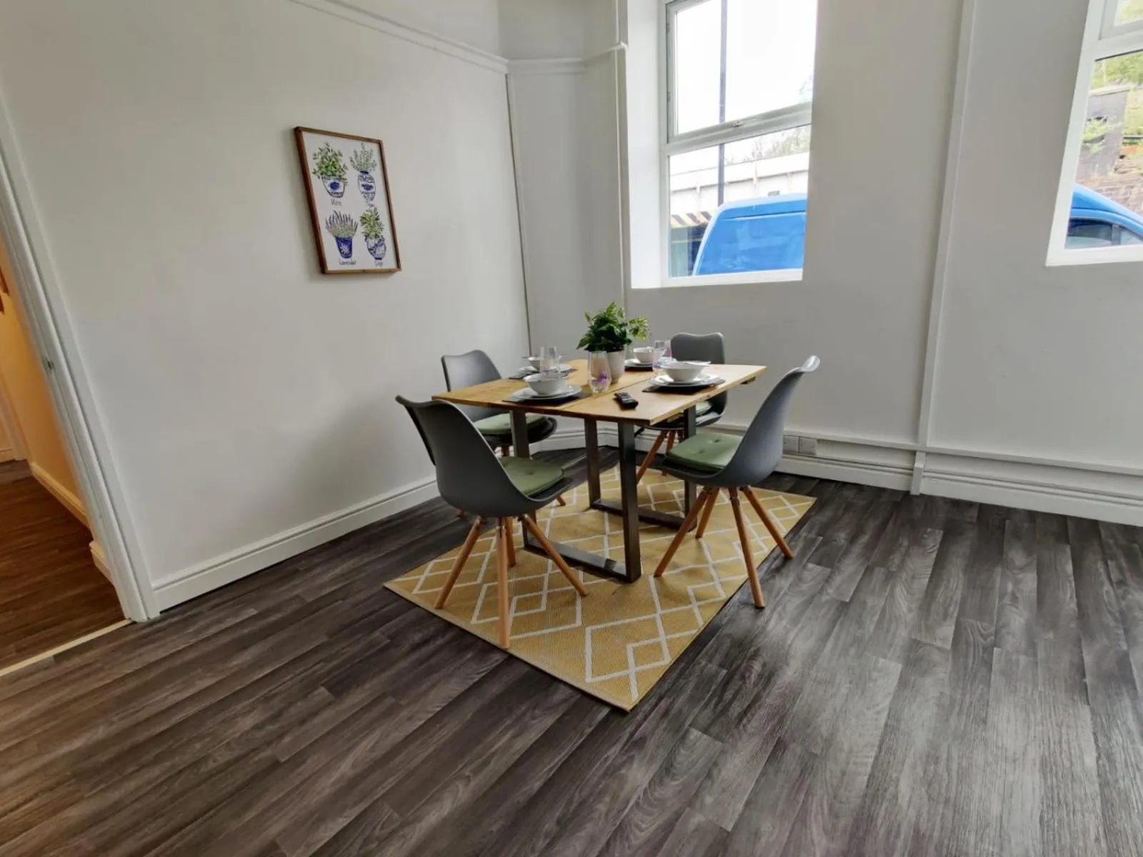 Seating area in Copper House