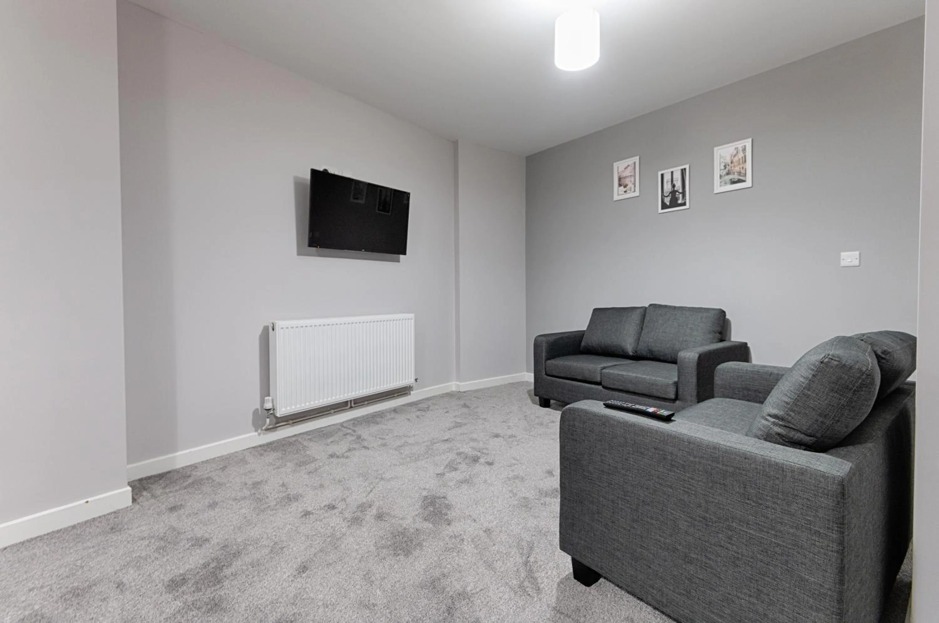 Living room in Copper House