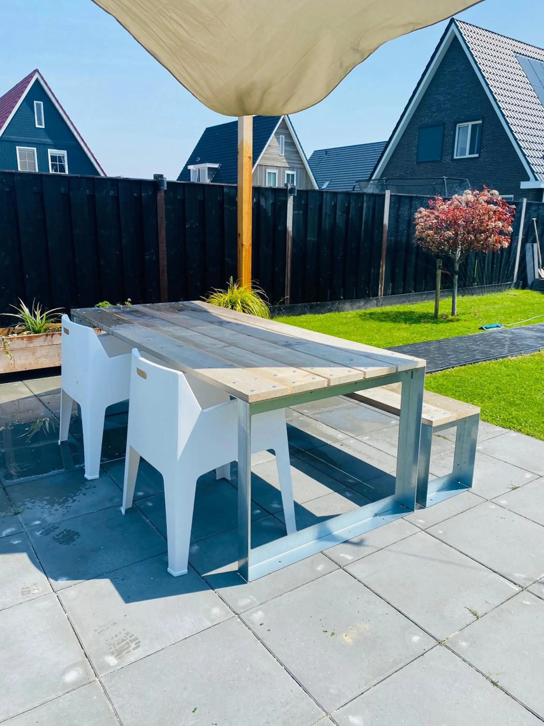 Garden in B&B De Terpen