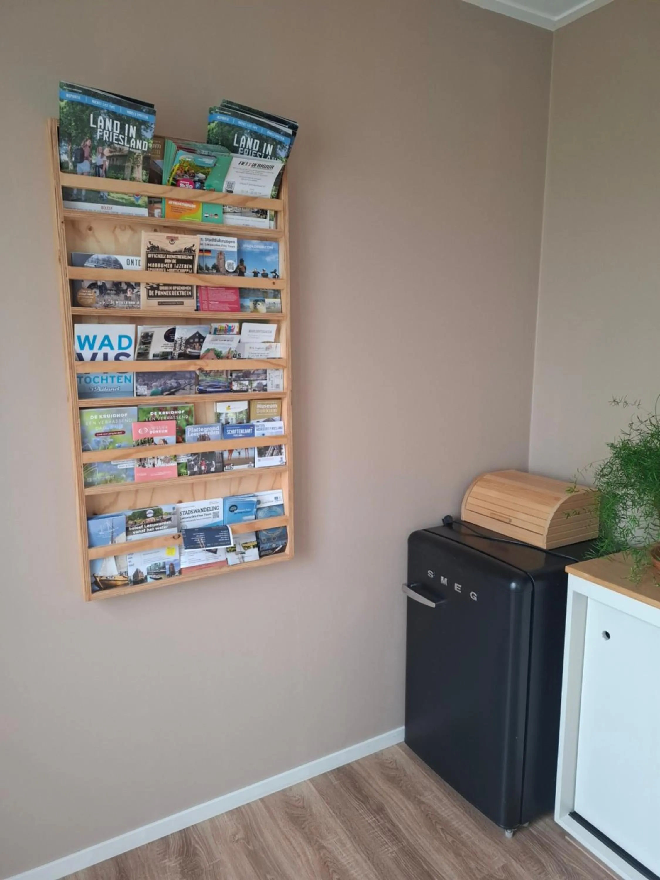 Living room in B&B De Terpen