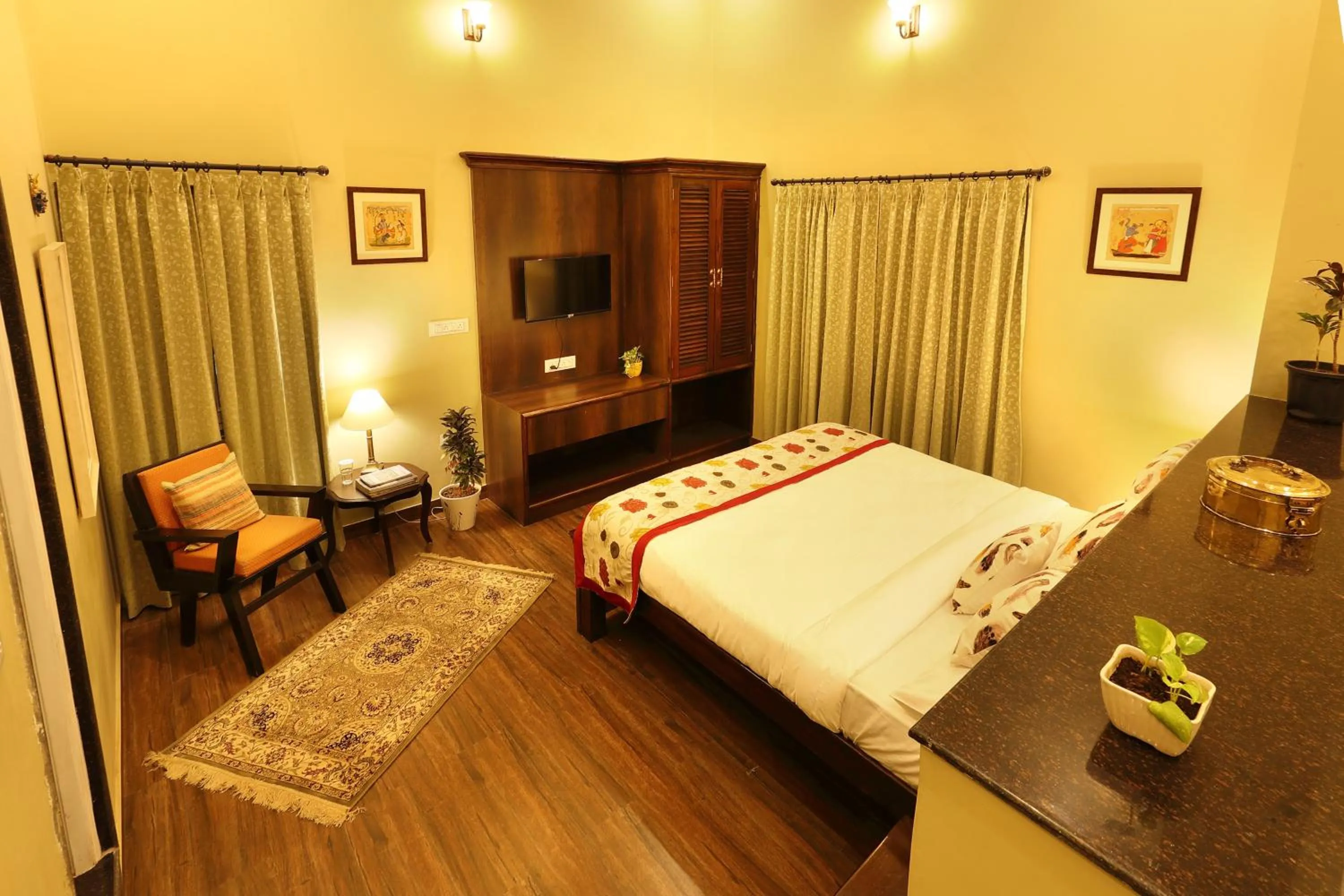 Bedroom in The Cavalry - Abhay Niwas