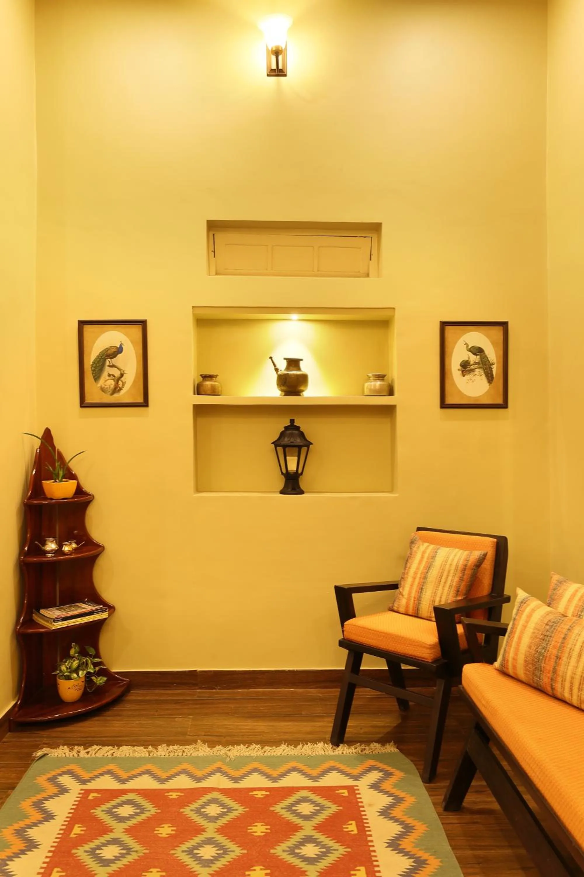 Living room in The Cavalry - Abhay Niwas