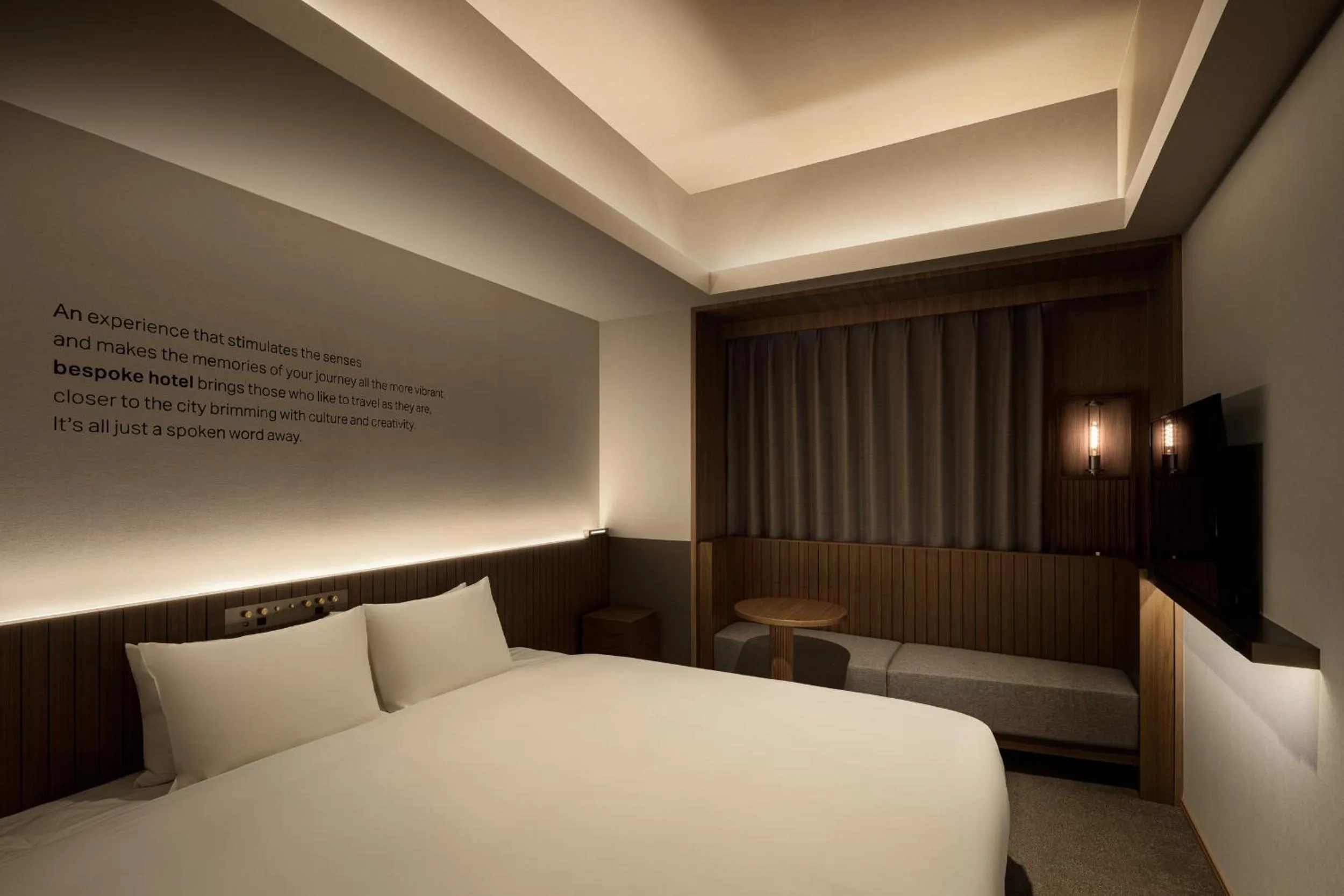 Bed in Bespoke Hotel Sapporo