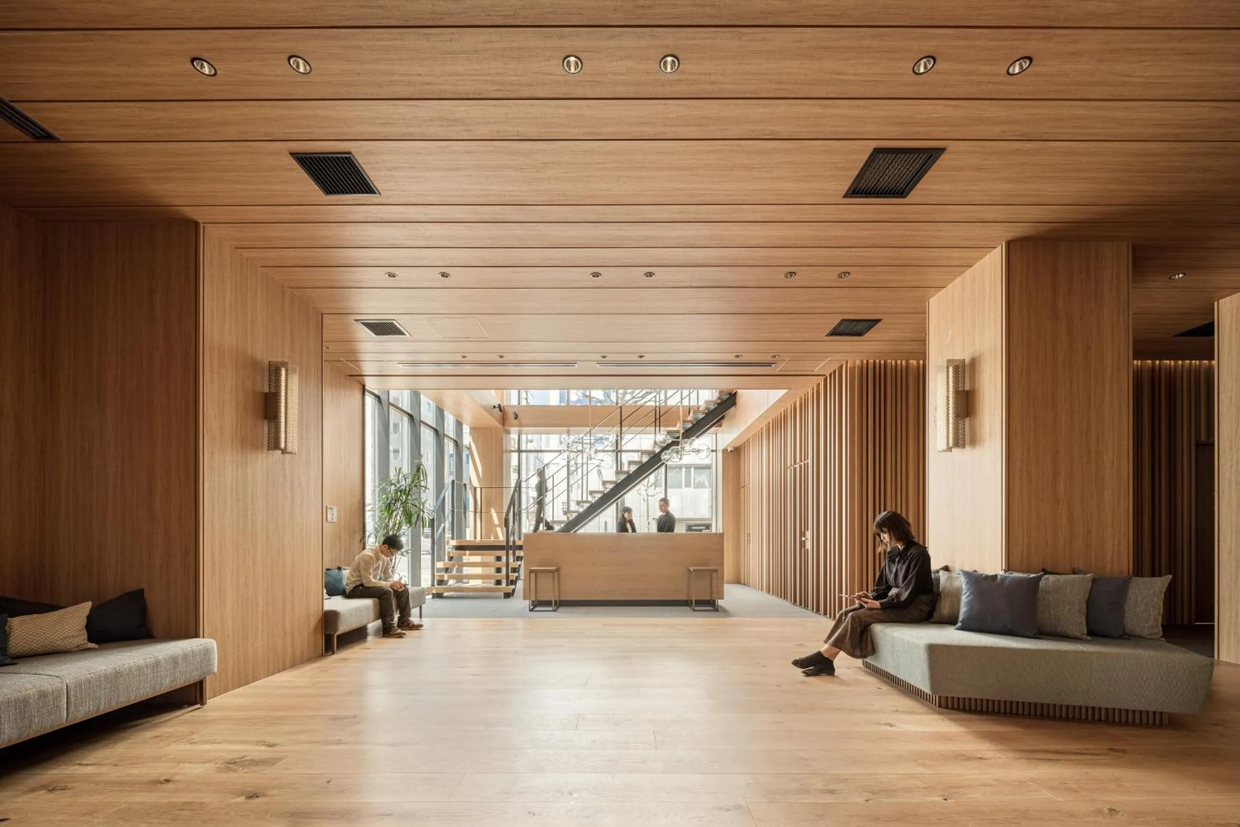 Lobby or reception in Bespoke Hotel Sapporo