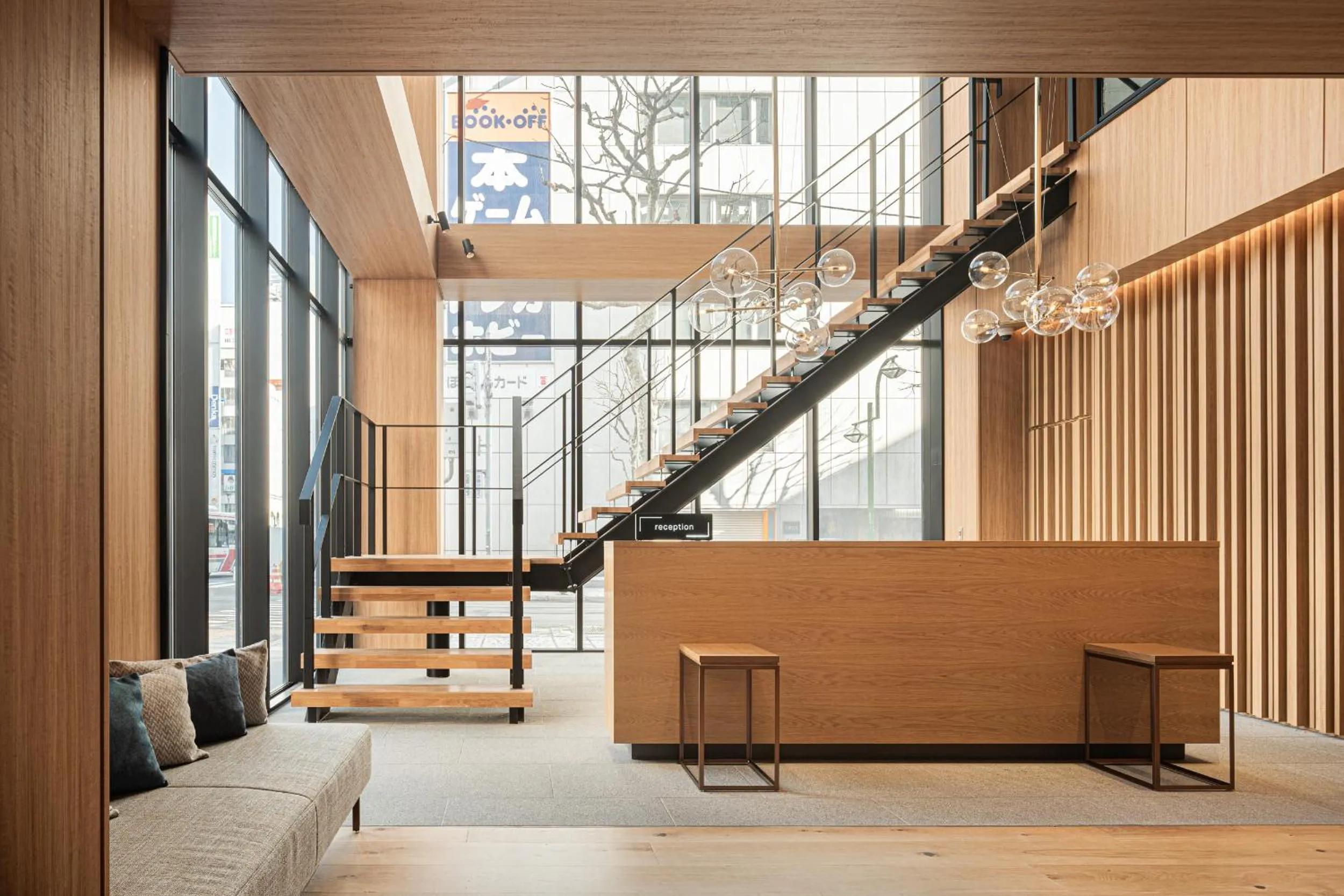 Lobby or reception in Bespoke Hotel Sapporo