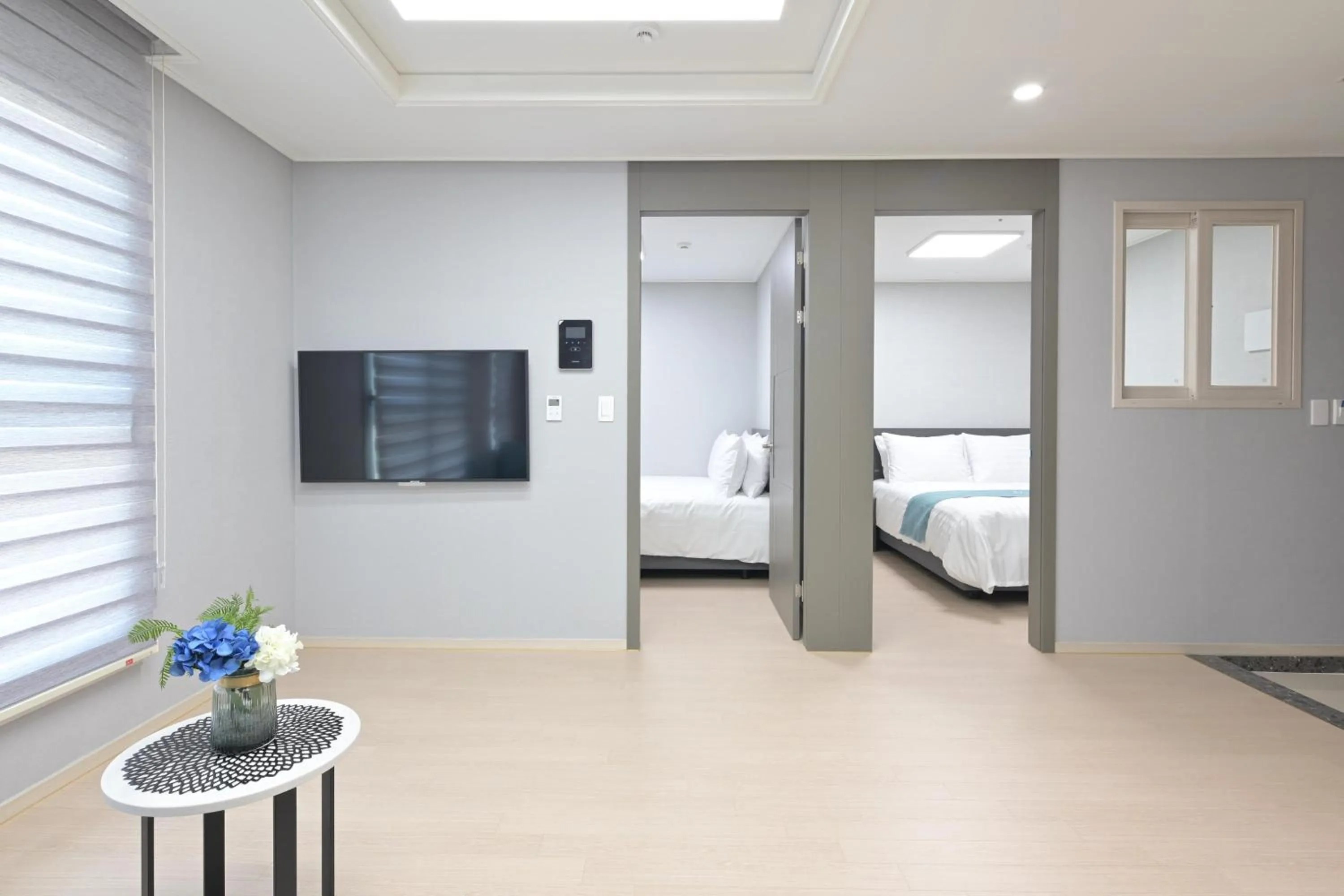 Living room, Bed in Bayone Park