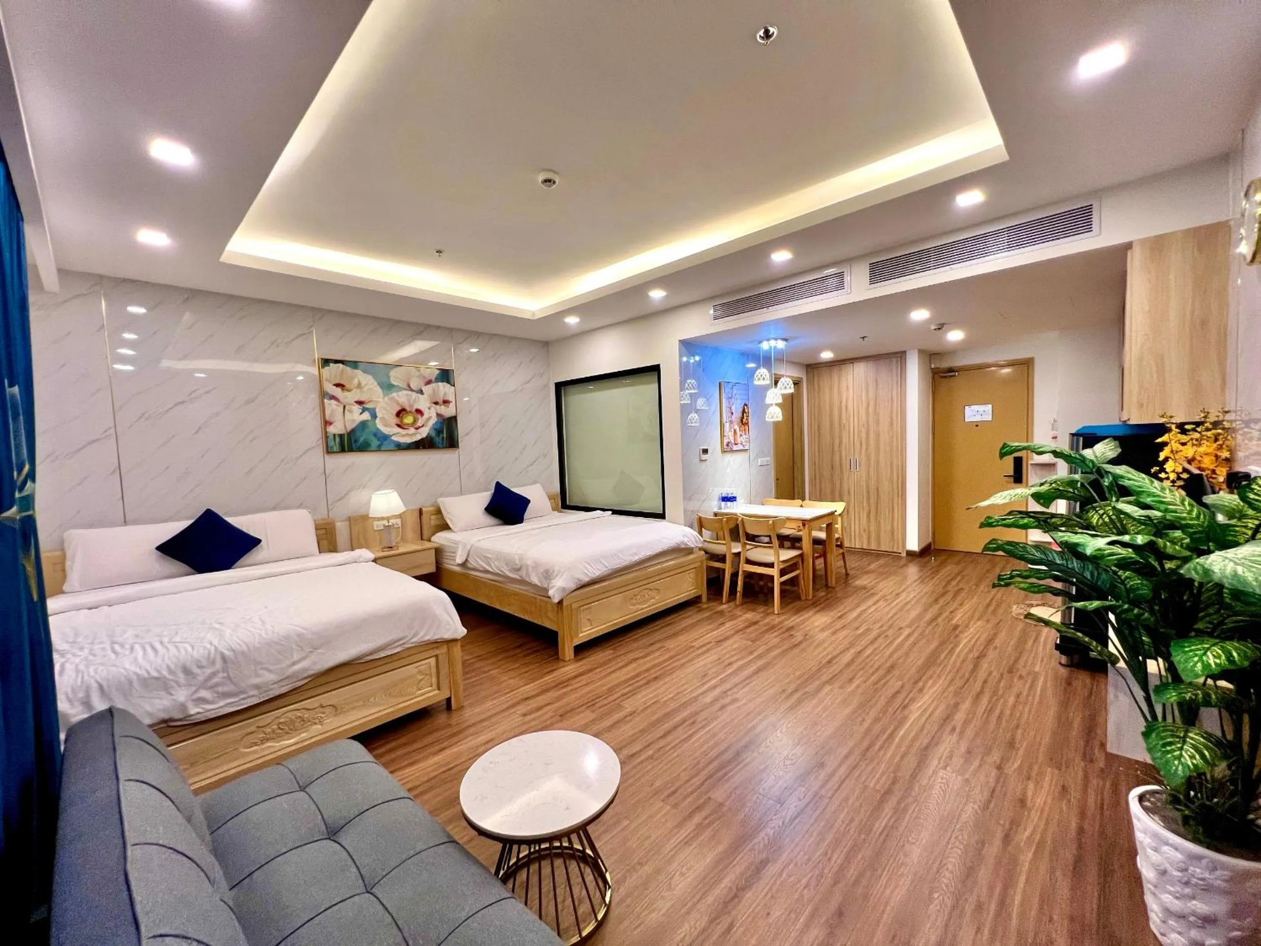 Bed in FLC Sea Tower Quy Nhon - Seaview Apartel