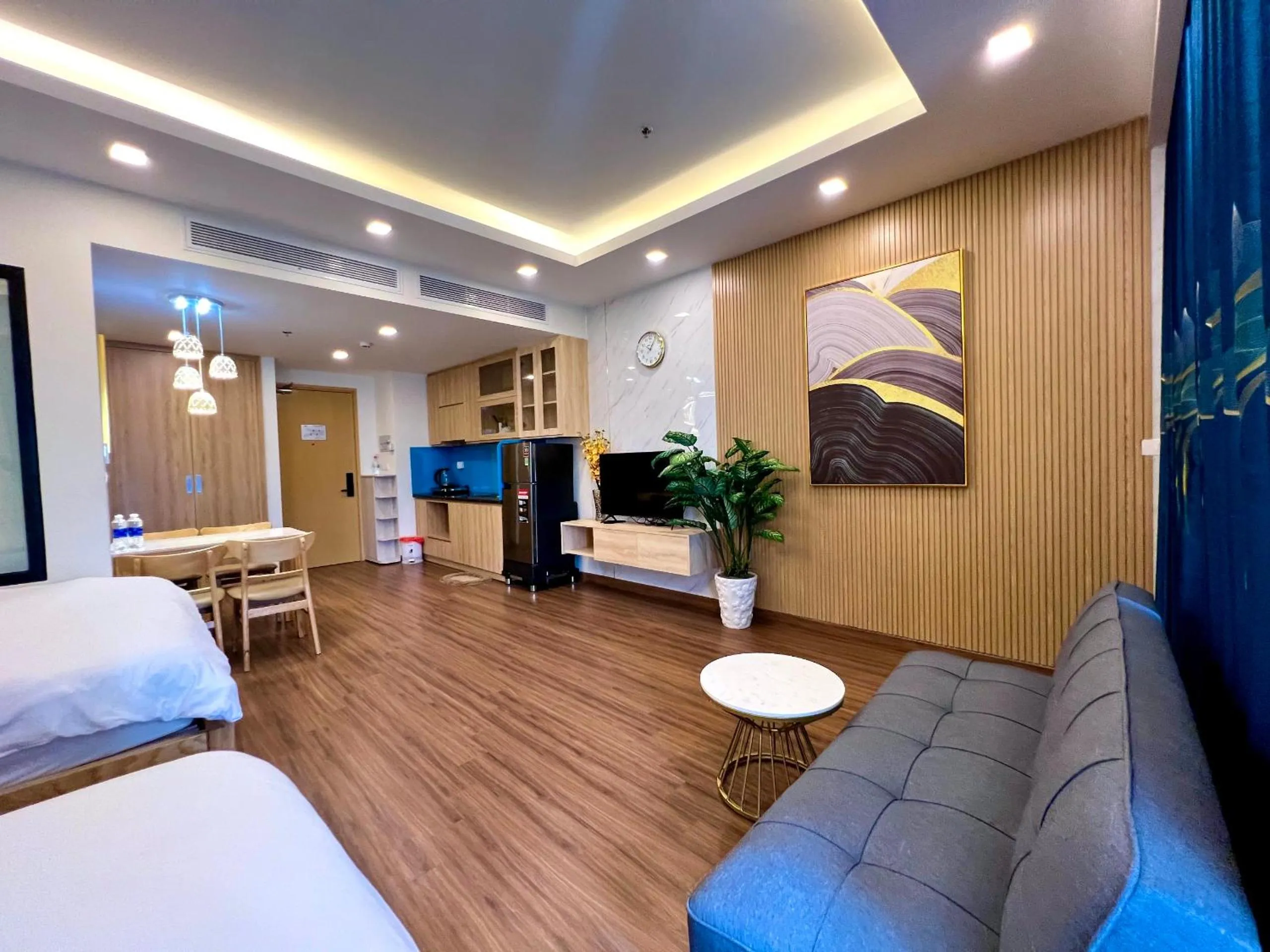 Bed in FLC Sea Tower Quy Nhon - Seaview Apartel