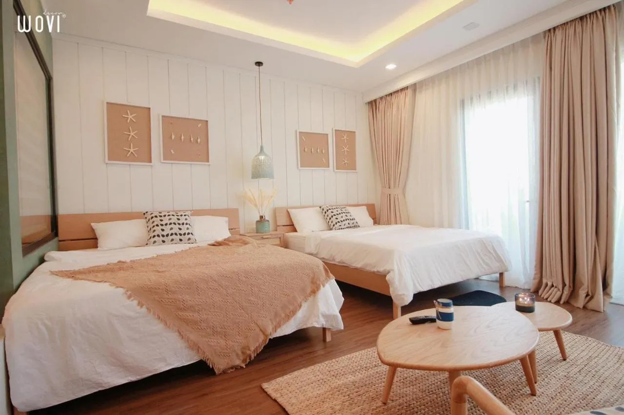 Bed in FLC Sea Tower Quy Nhon - Seaview Apartel