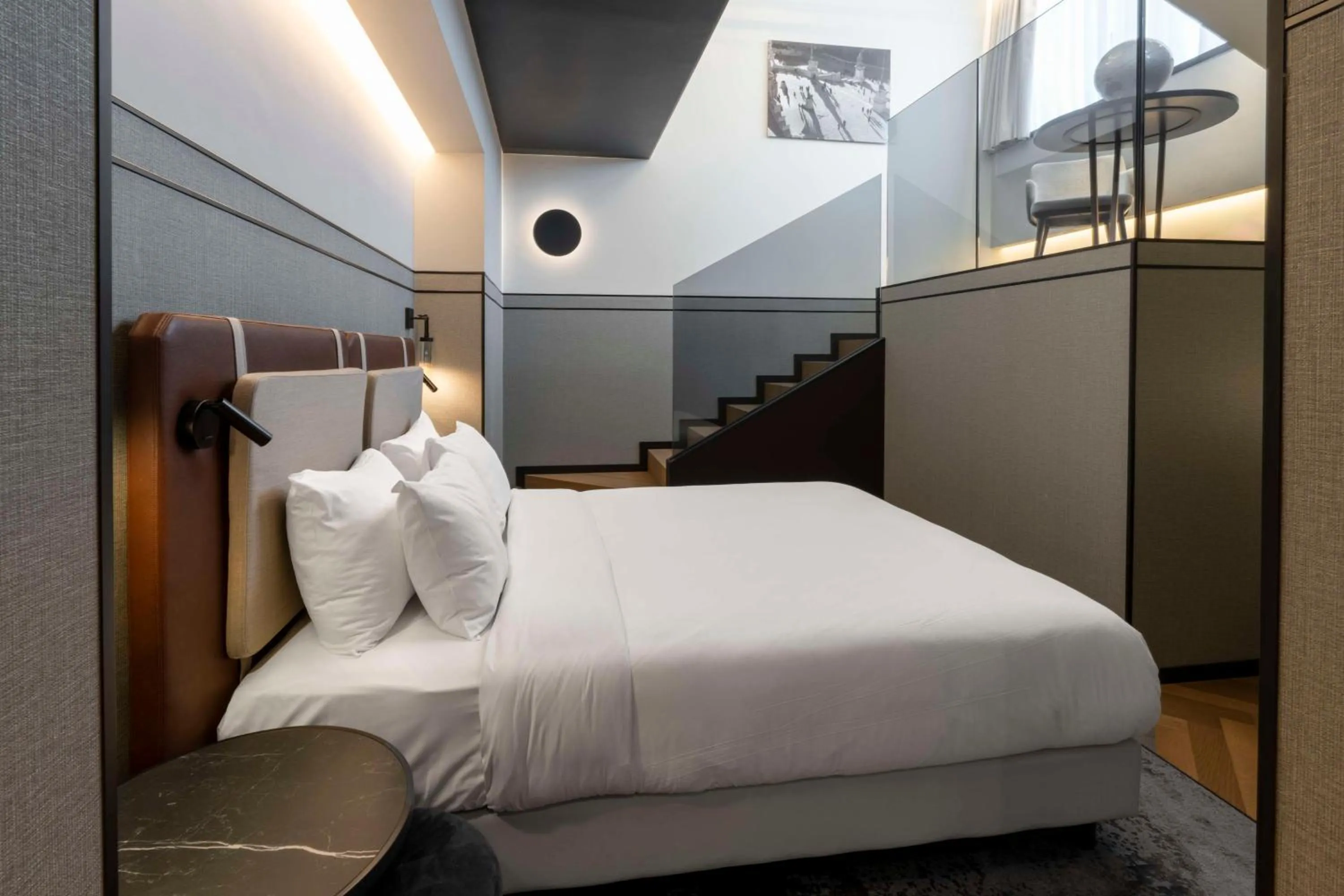 Bedroom, Bed in Palazzo Touring Club Milan, A Radisson Collection Hotel