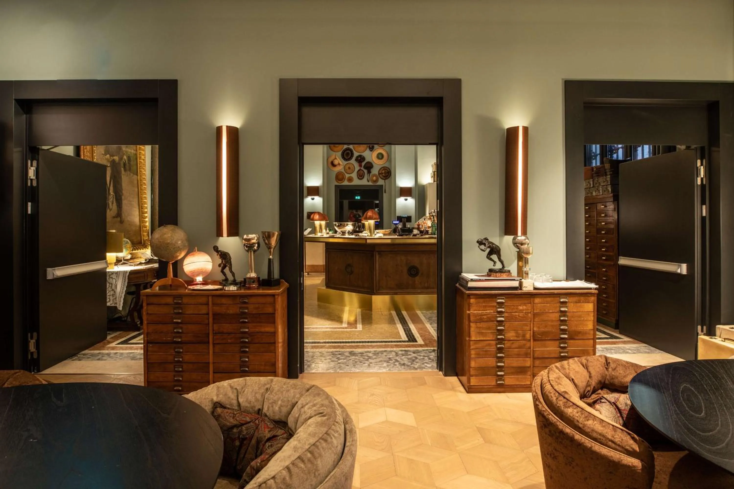 Lounge or bar in Palazzo Touring Club Milan, A Radisson Collection Hotel