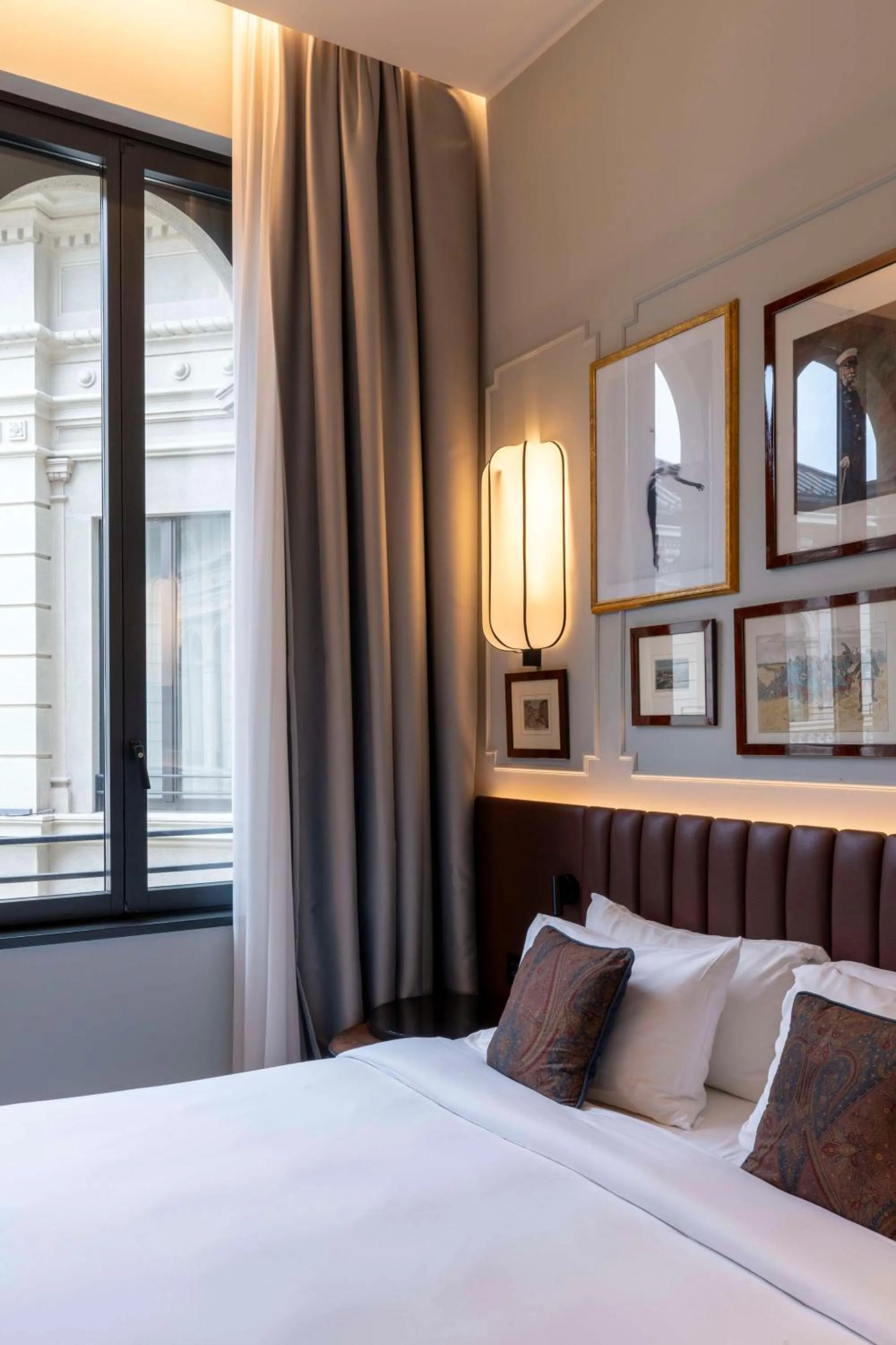 Bedroom, Bed in Palazzo Touring Club Milan, A Radisson Collection Hotel