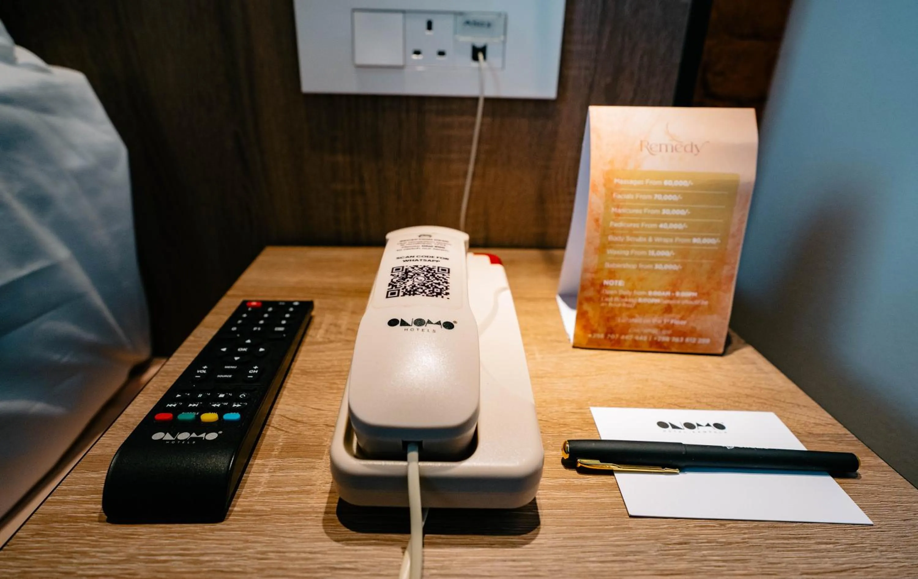 TV and multimedia in ONOMO Hotel Kampala