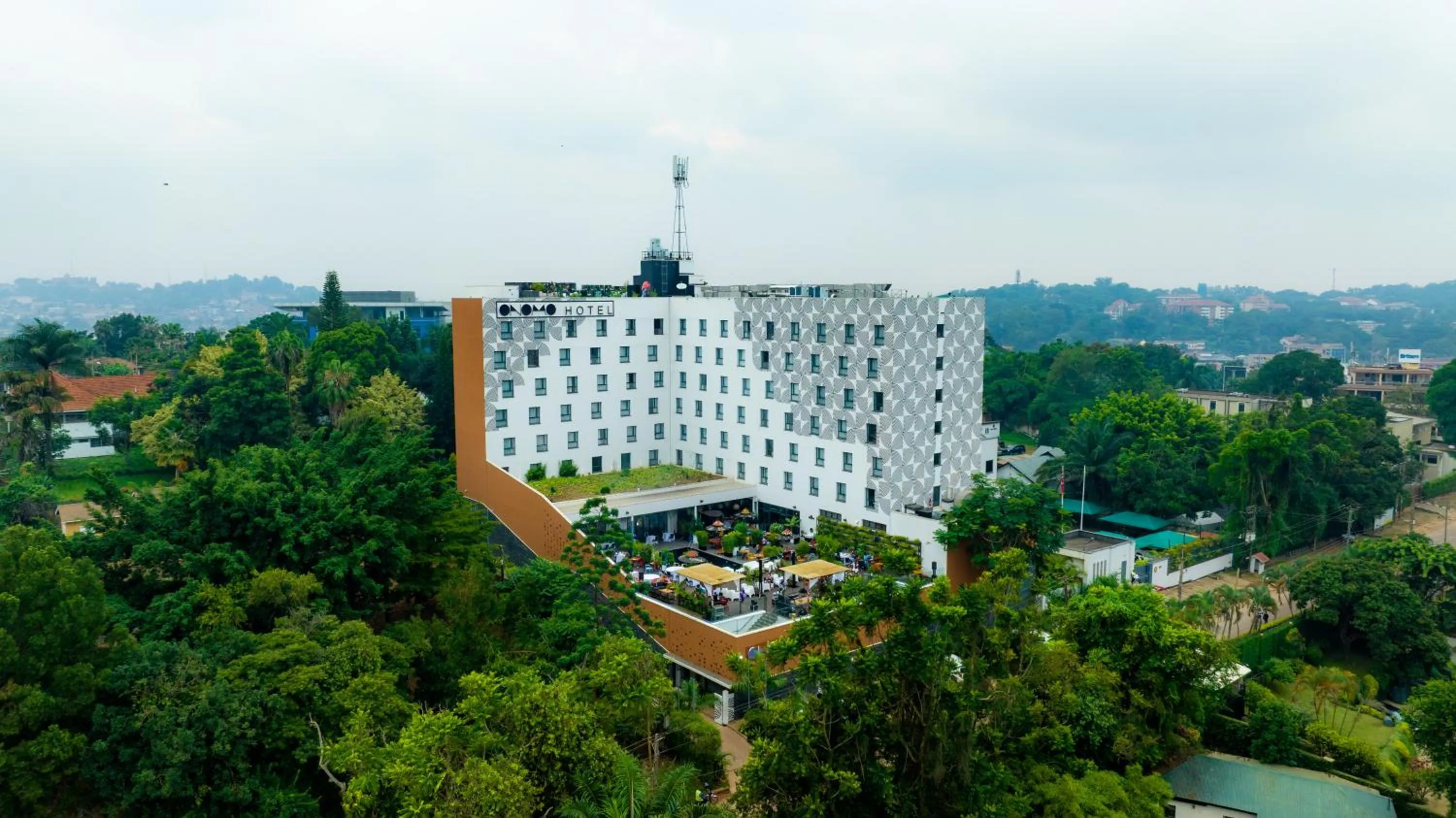 Property building in ONOMO Hotel Kampala