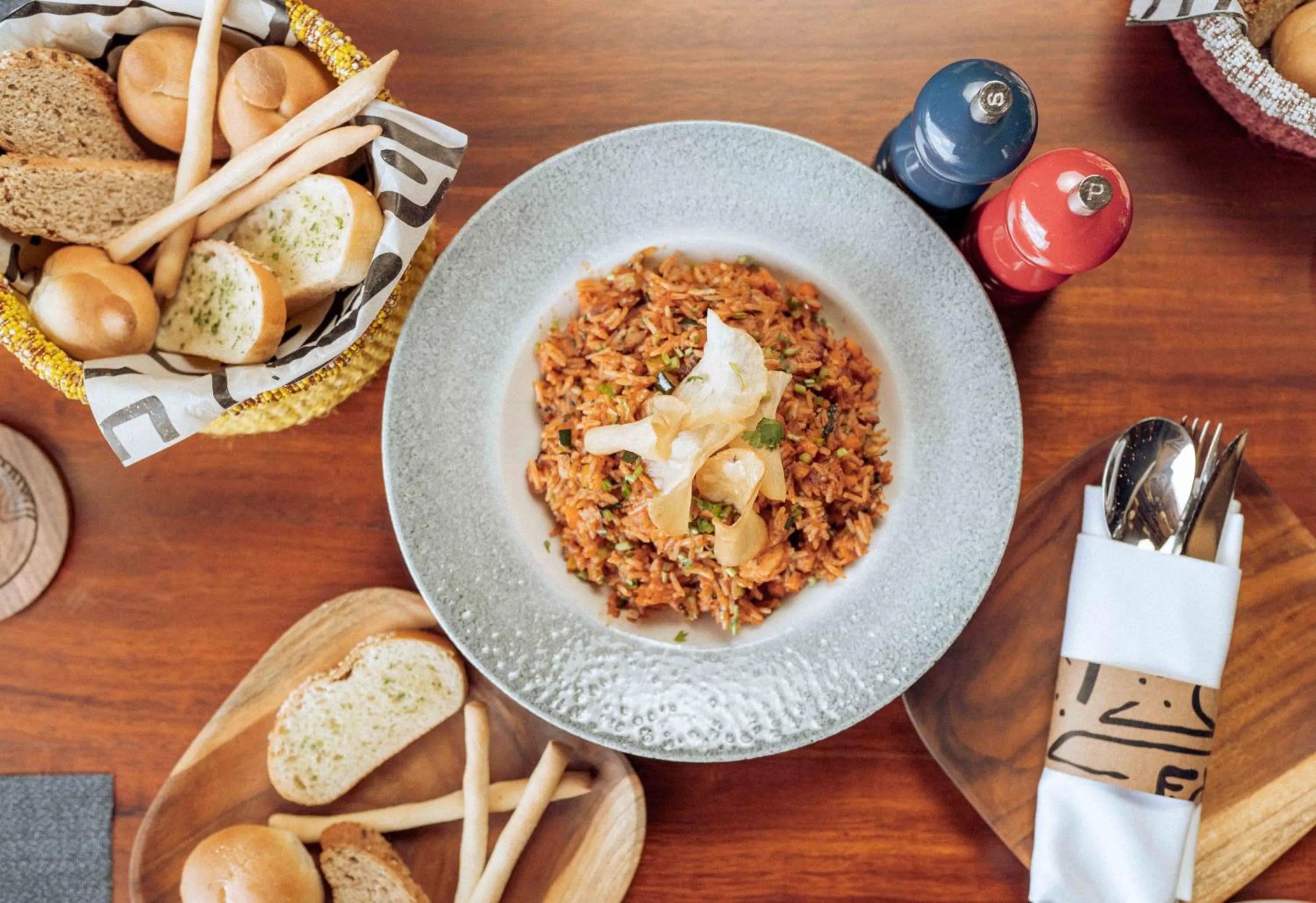 Food in ONOMO Hotel Kampala