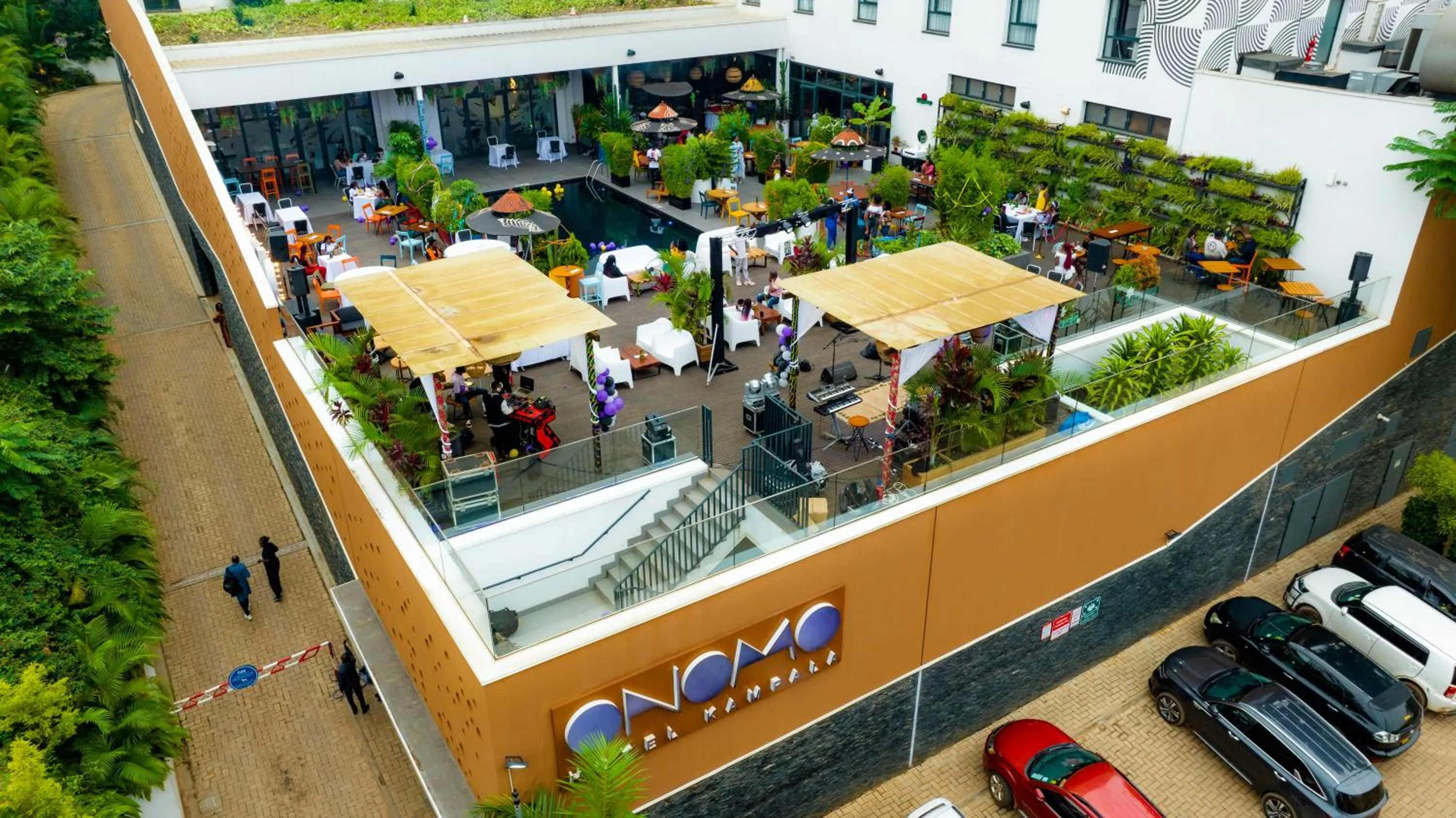 Property building in ONOMO Hotel Kampala