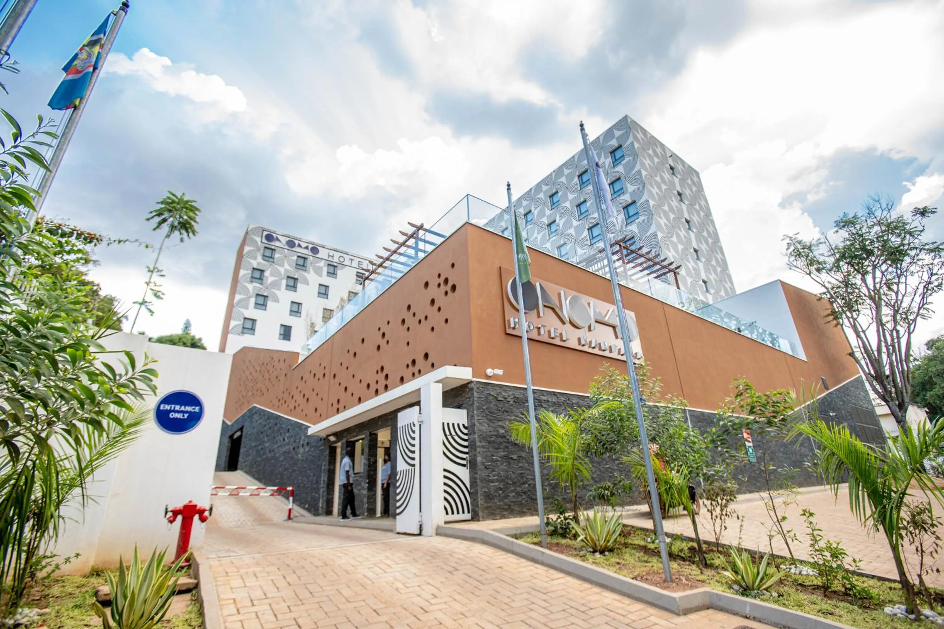 Property building in ONOMO Hotel Kampala