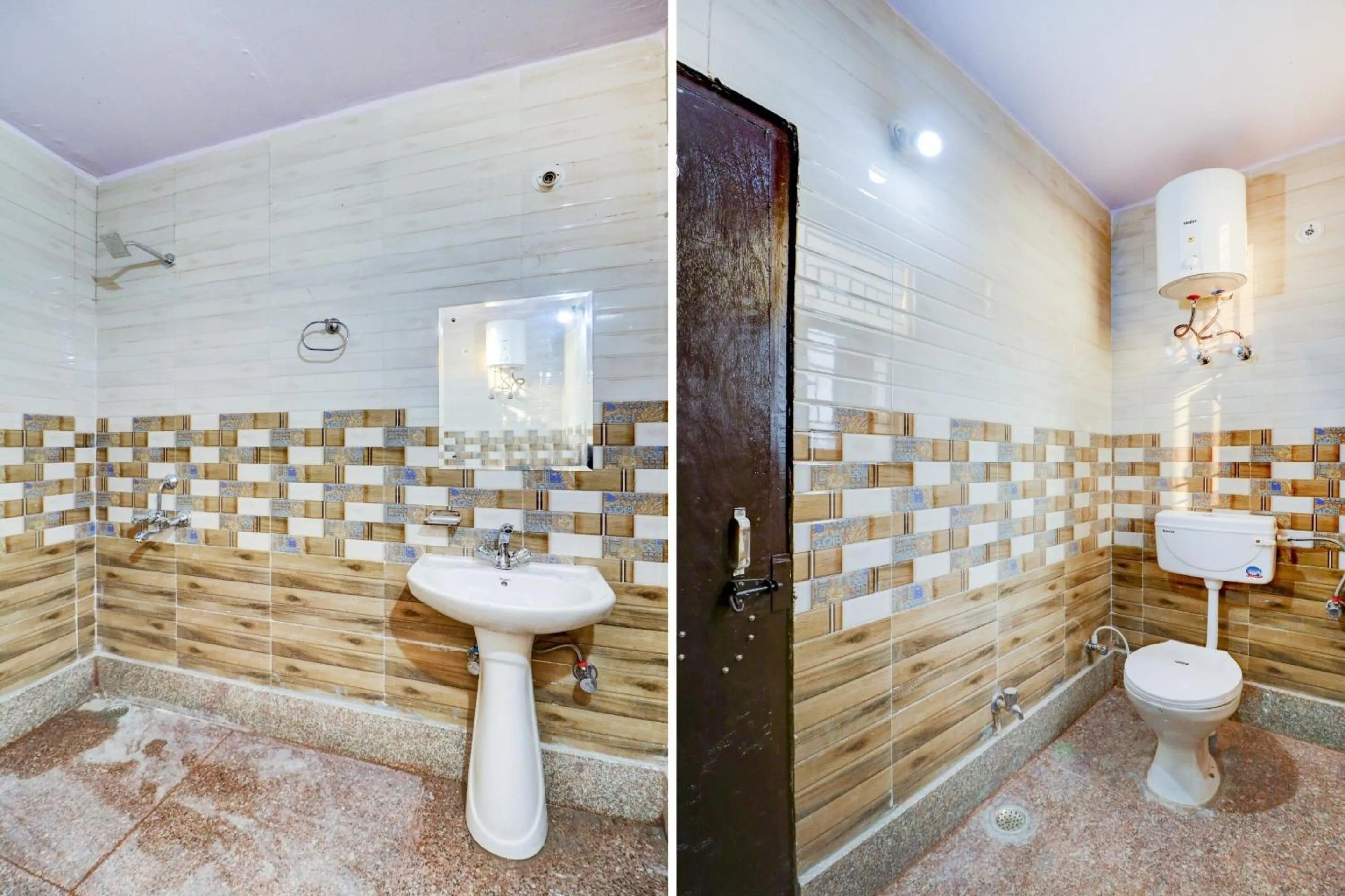 Bathroom in Hotel O Palace At Seventy Two Near Iskcon Temple Noida