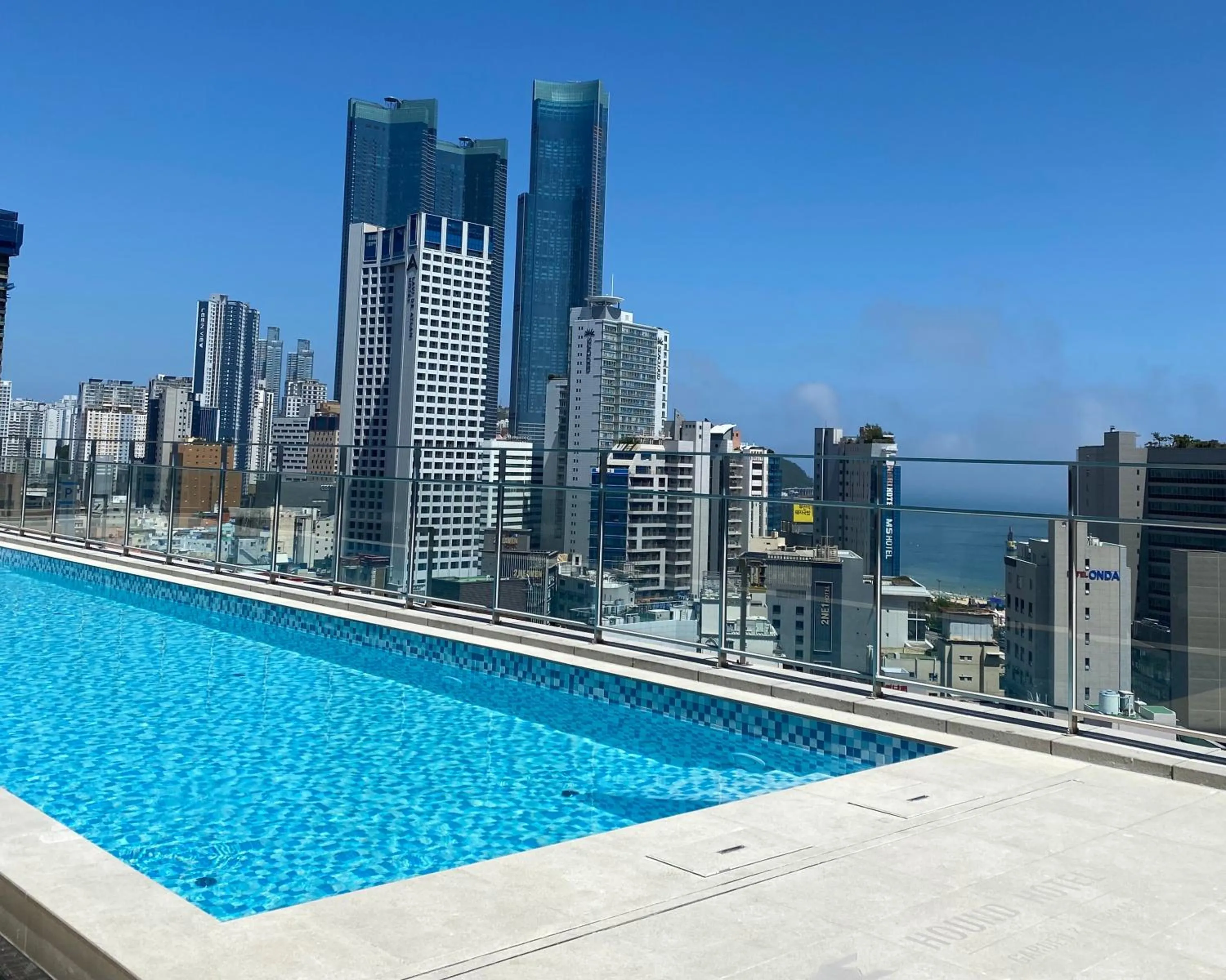 Swimming pool in Hound Garden&Terrace Hotel