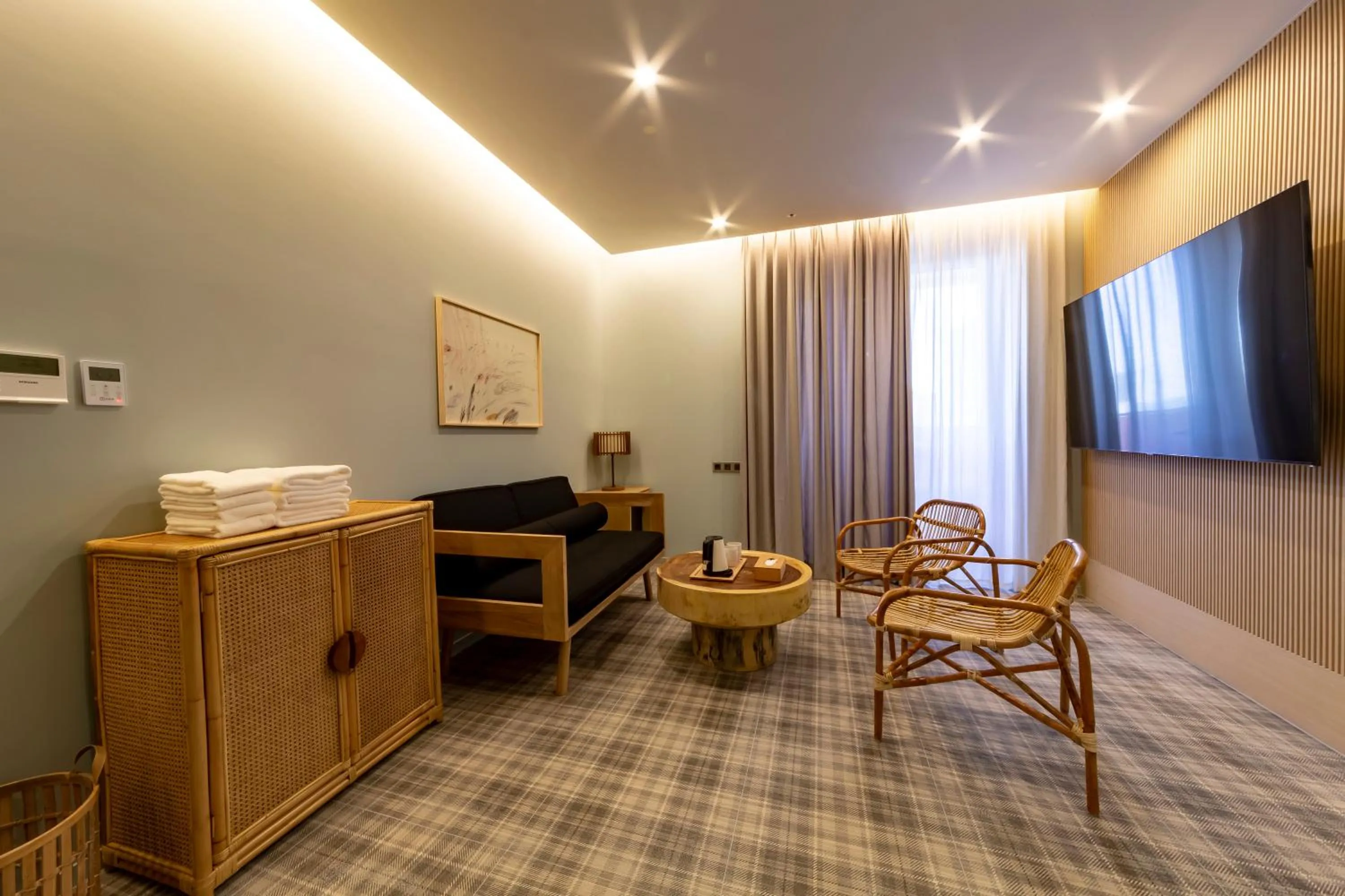 Living room in Hound Garden&Terrace Hotel