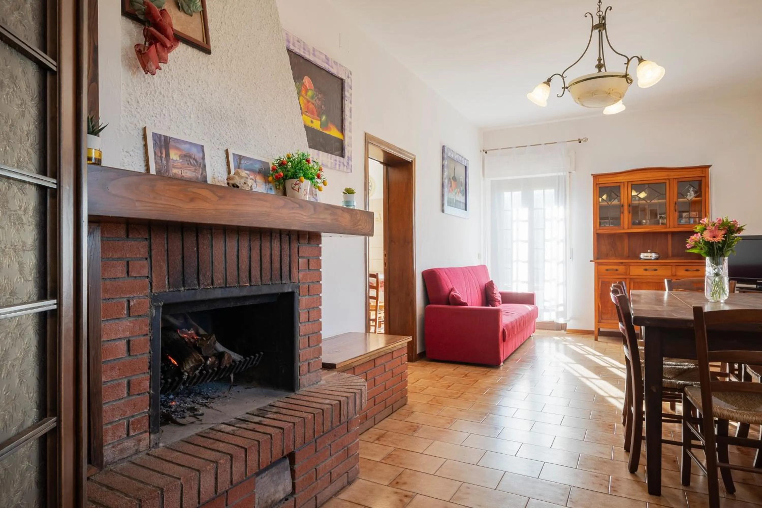 Seating area in Relais Il Ciliegio