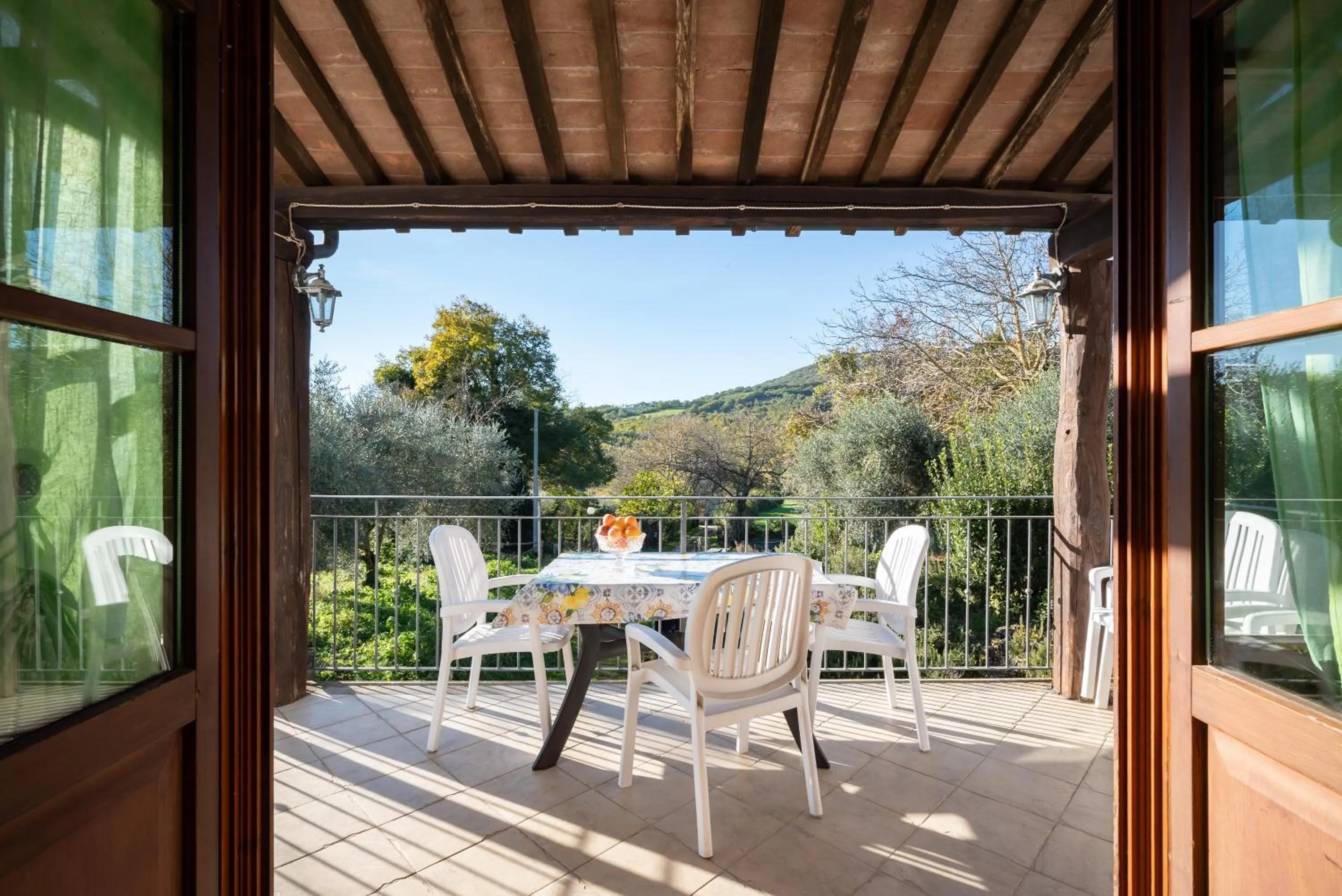 Balcony/Terrace in Relais Il Ciliegio