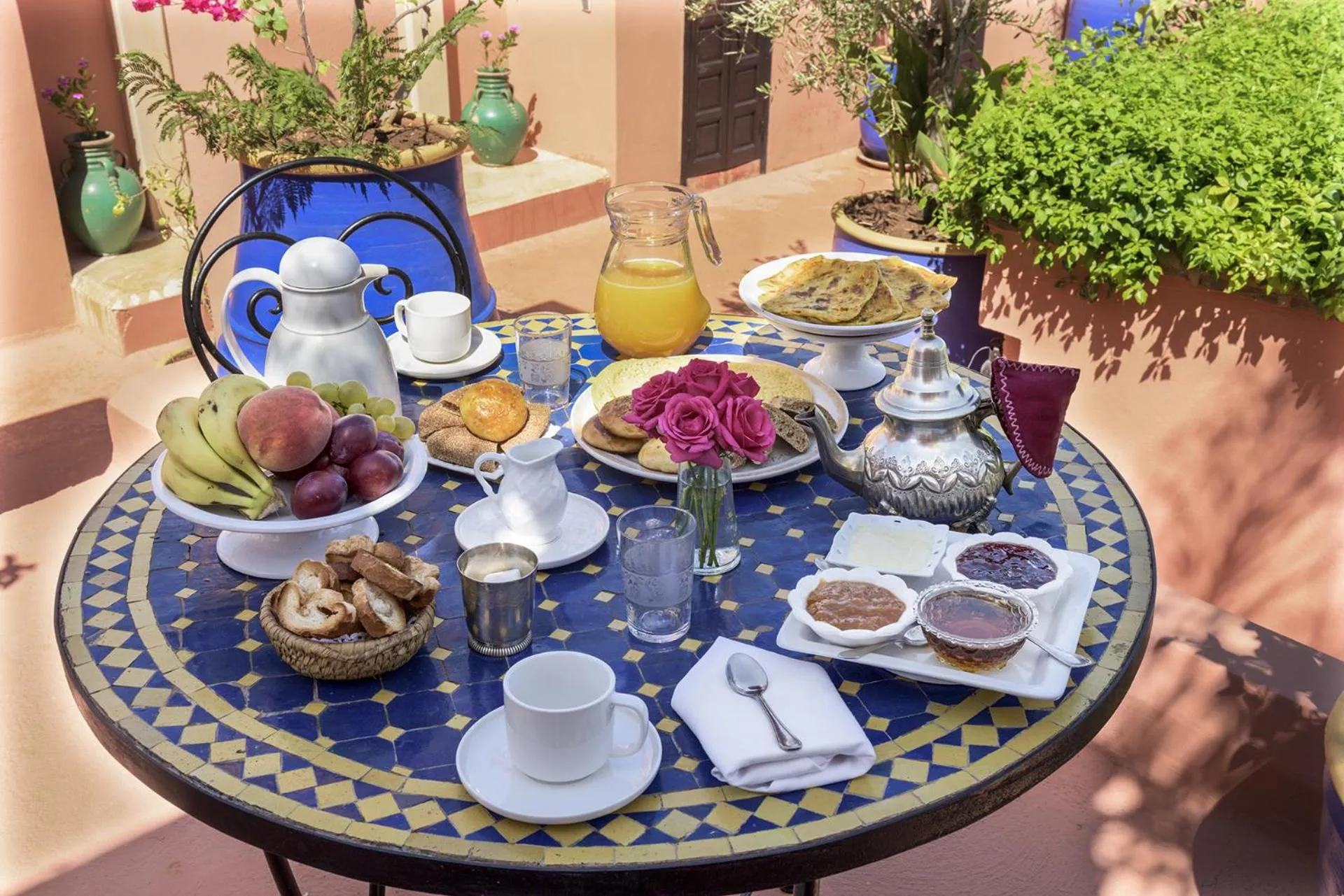 Breakfast in Riad Hayati