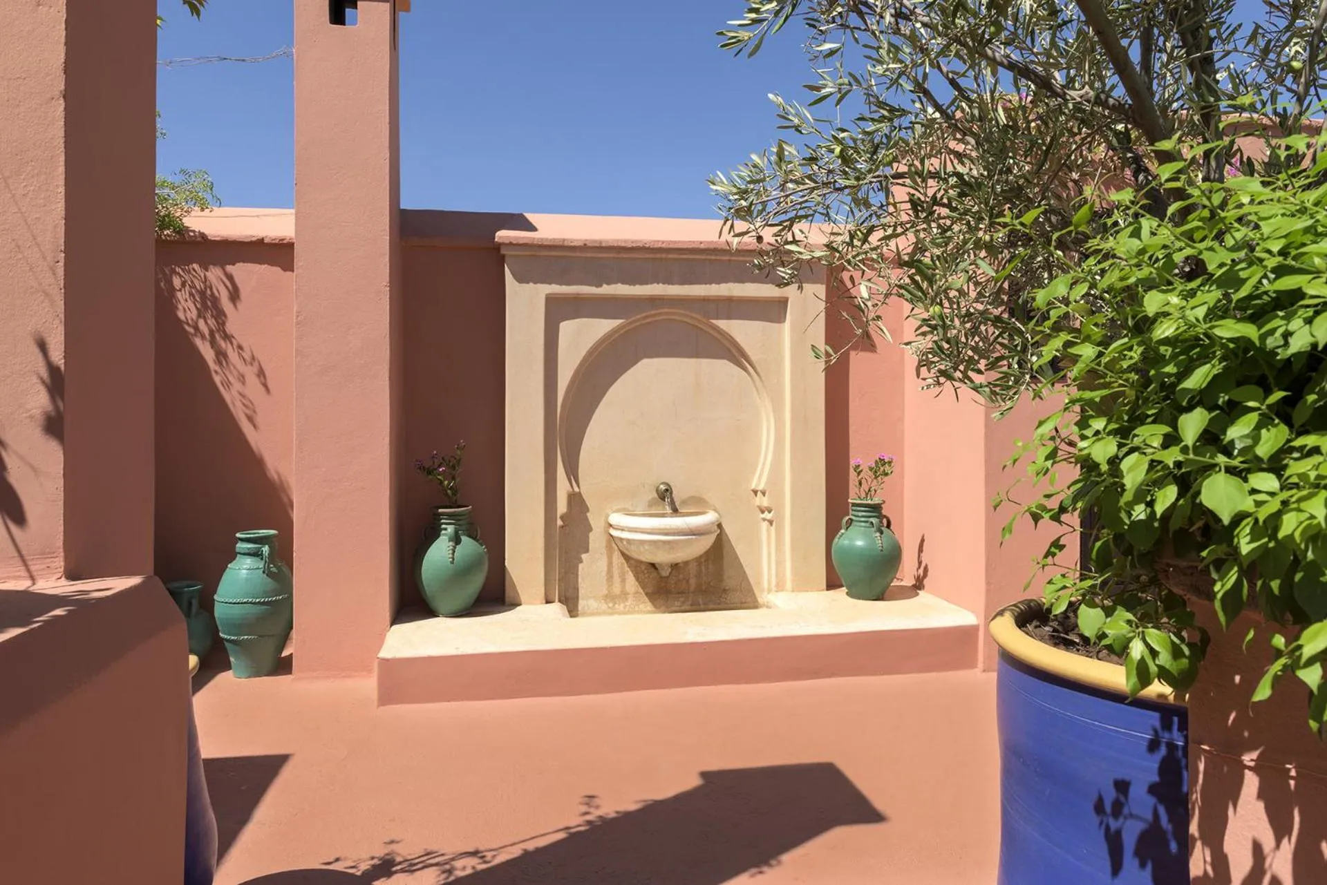 Patio in Riad Hayati