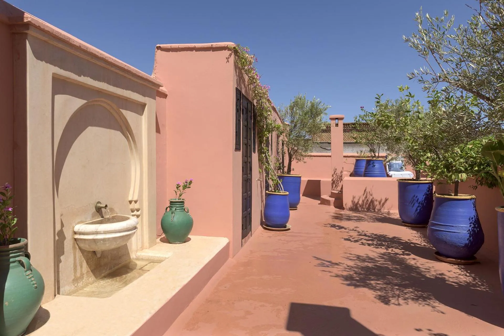 Patio in Riad Hayati