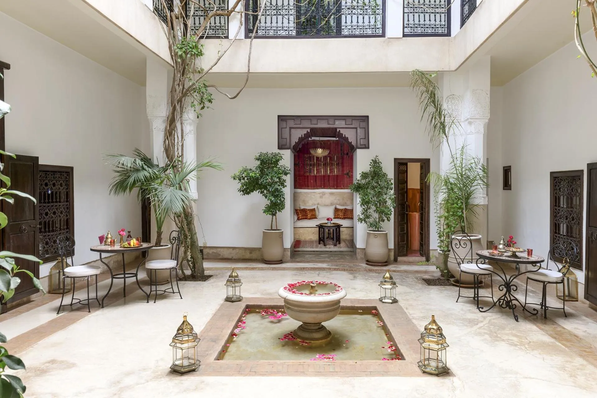 Patio in Riad Hayati