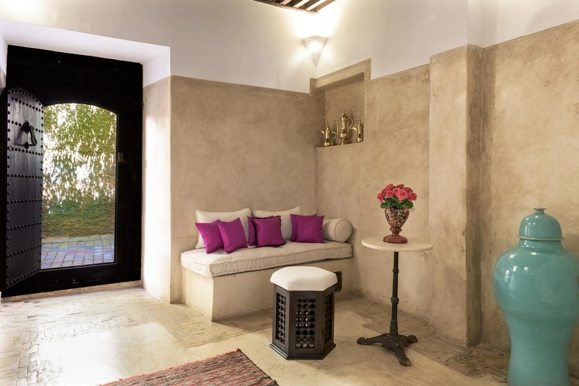 Lobby or reception in Riad Hayati