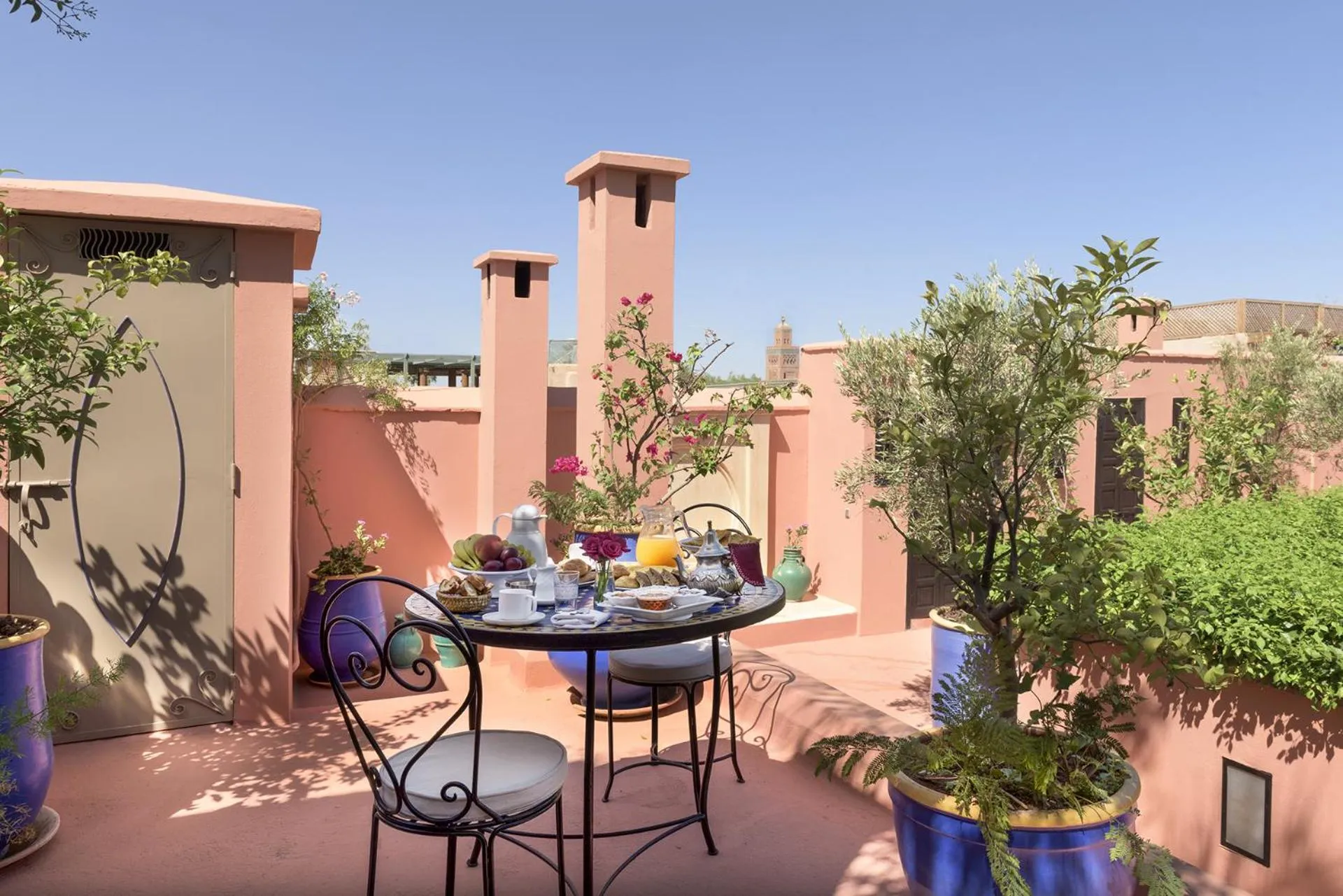 Patio in Riad Hayati