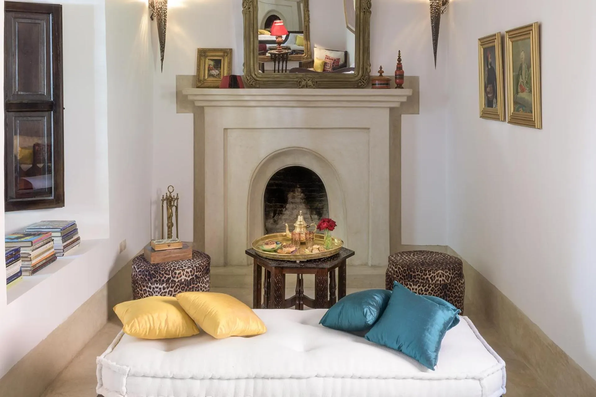 Living room in Riad Hayati