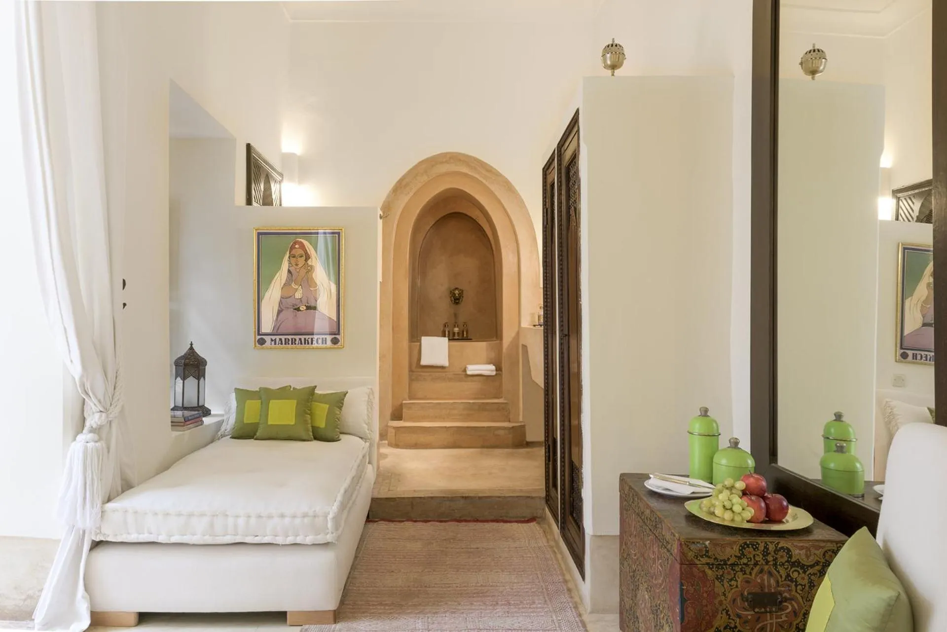 Bedroom, Bed in Riad Hayati