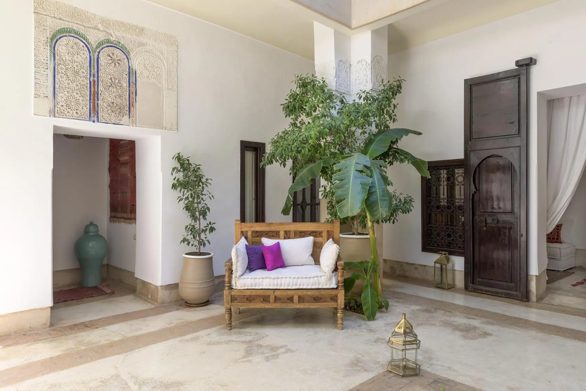 Patio in Riad Hayati