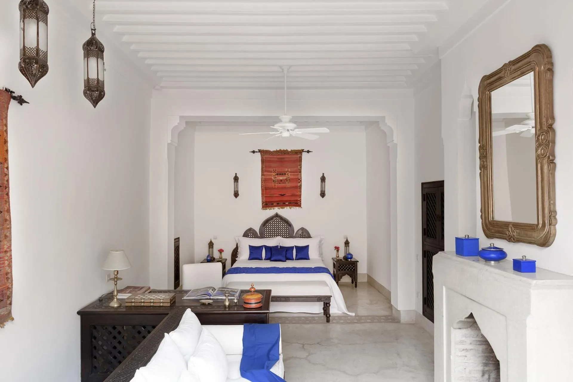 Bedroom, Bed in Riad Hayati